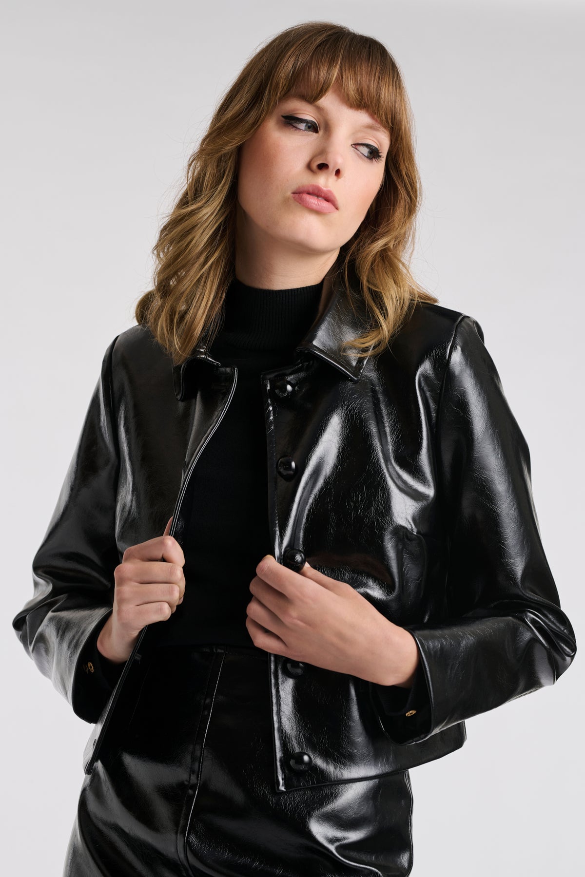 Veste en vinyle
