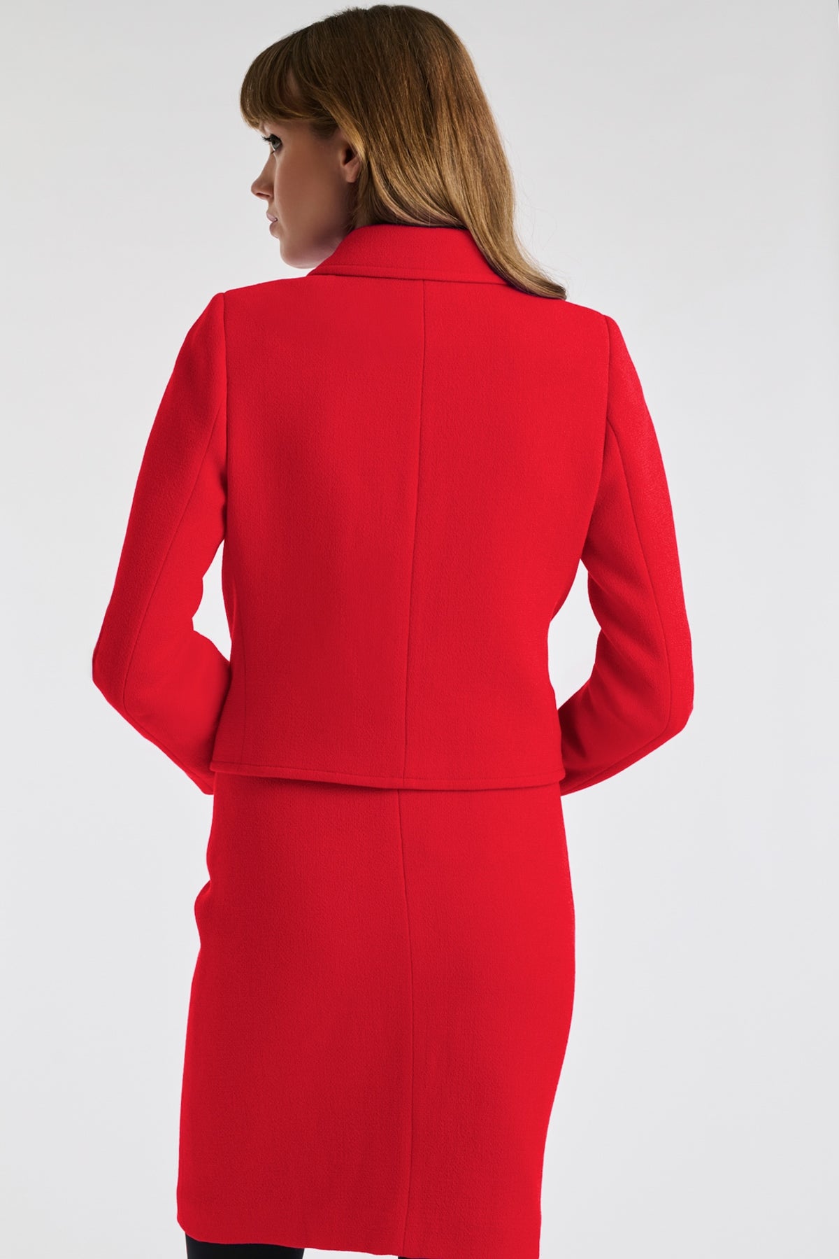 Veste en crêpe de laine