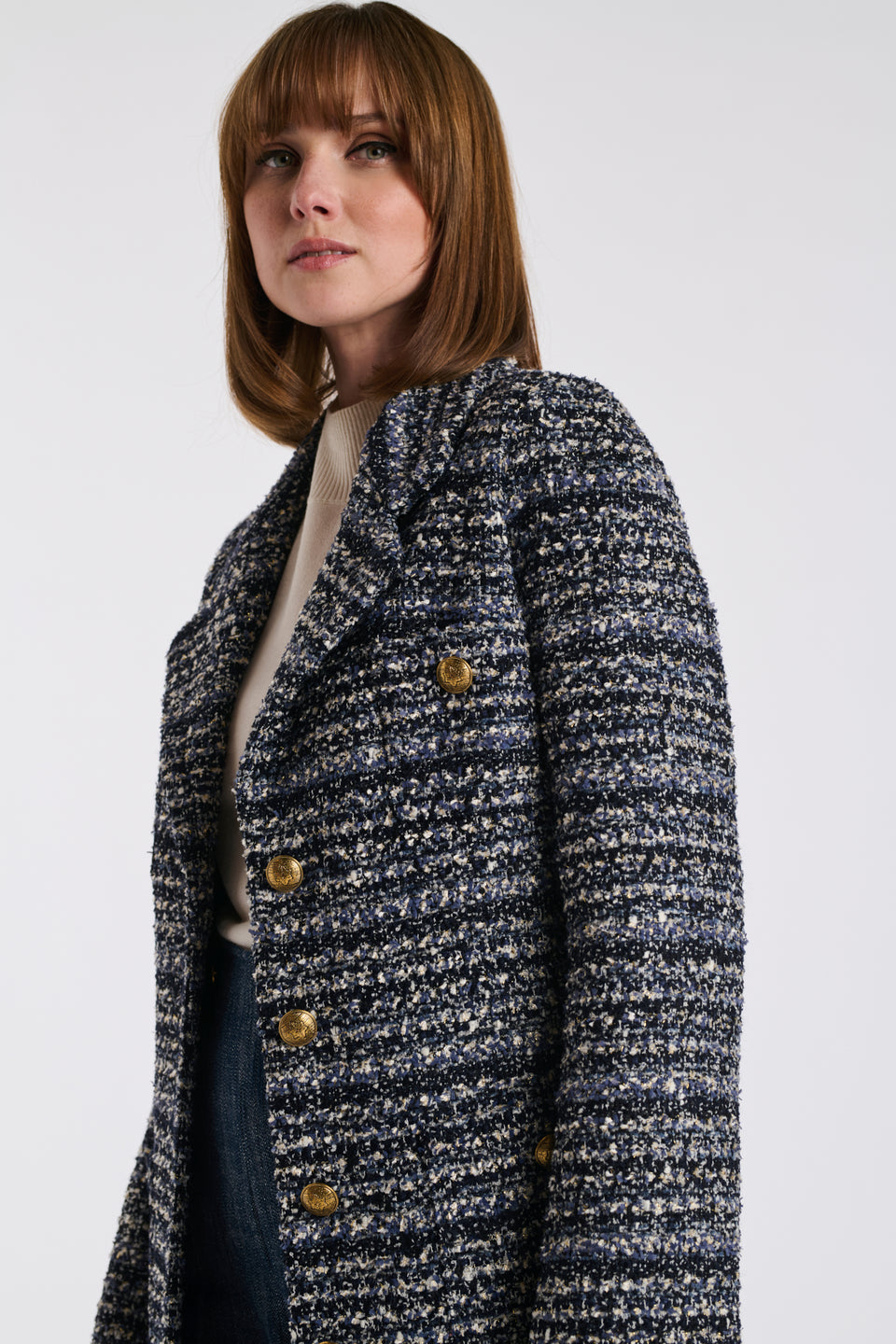 Manteau en tweed