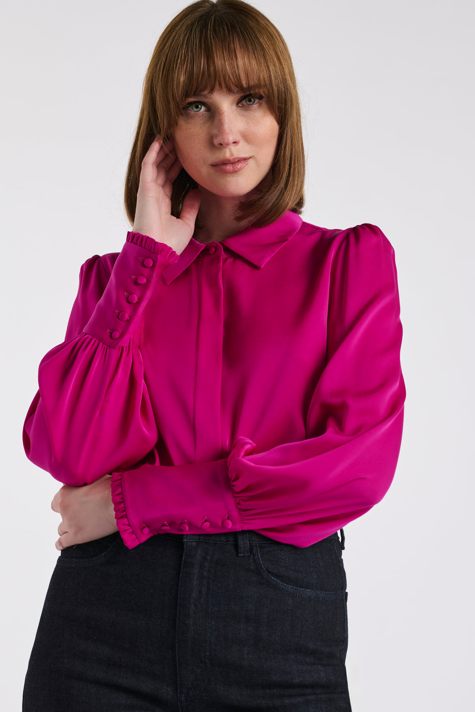 Chemise en soie