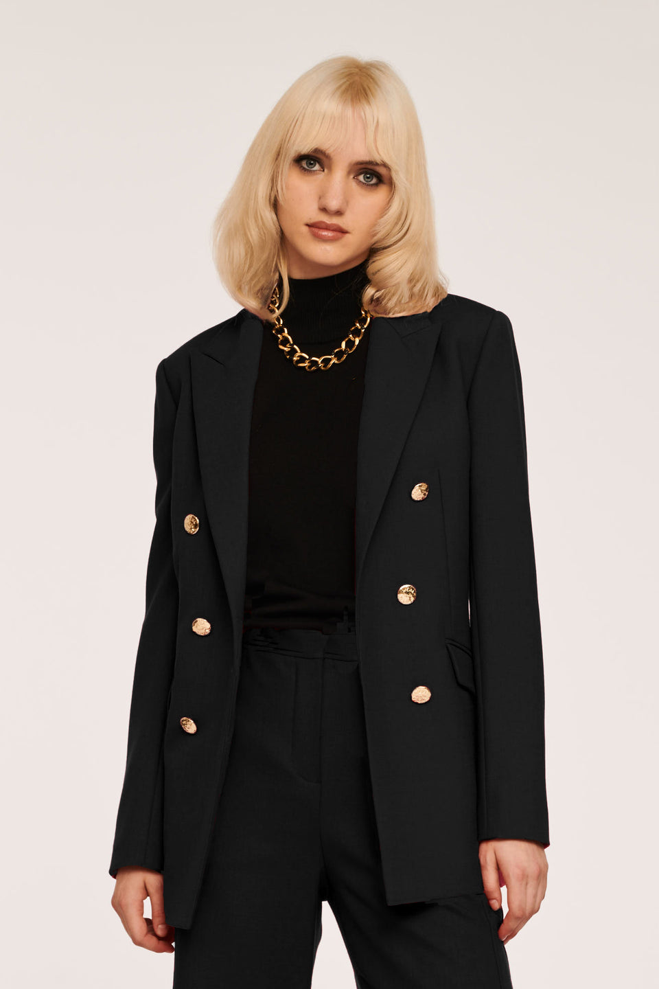 Veste blazer en laine