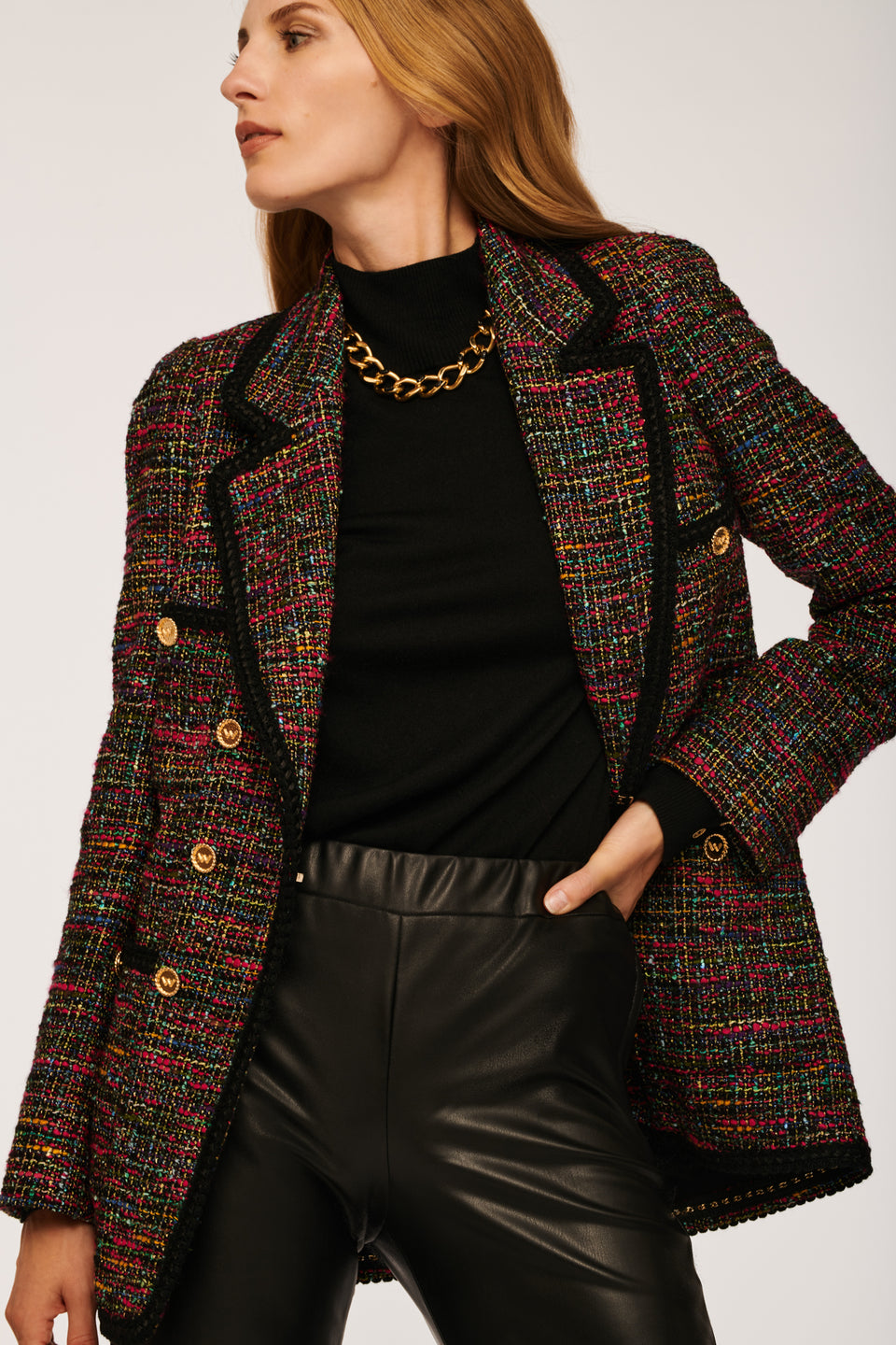 Blazer en tweed