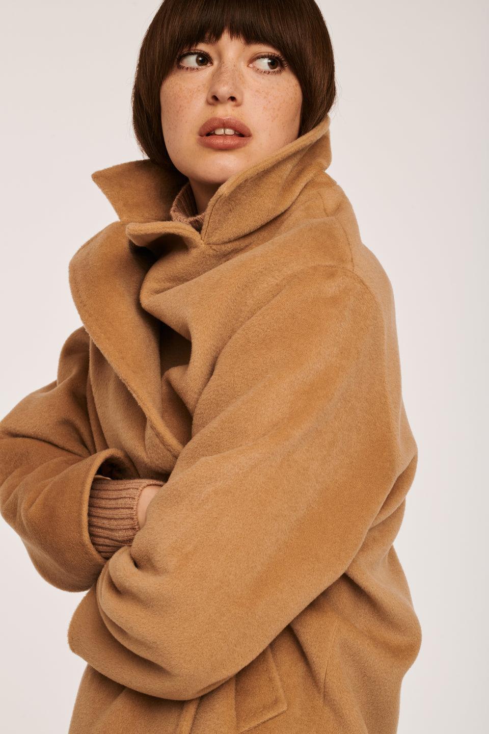 Manteau en laine vierge