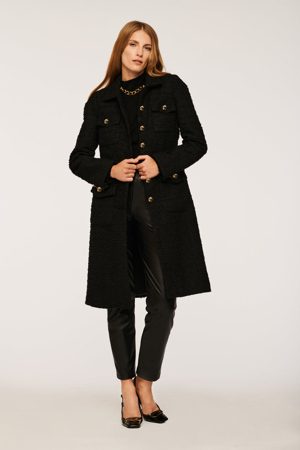Manteau en tweed