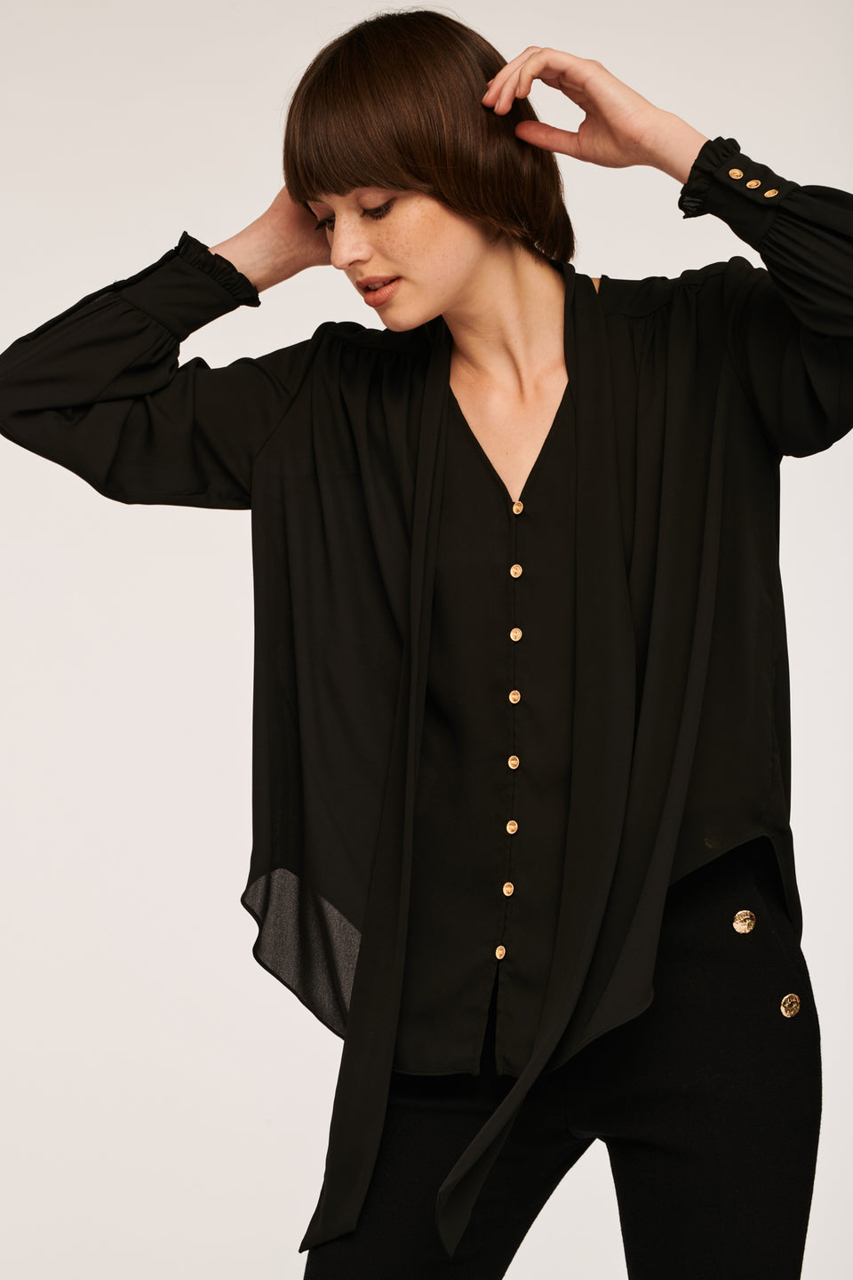 Chemise lavallière