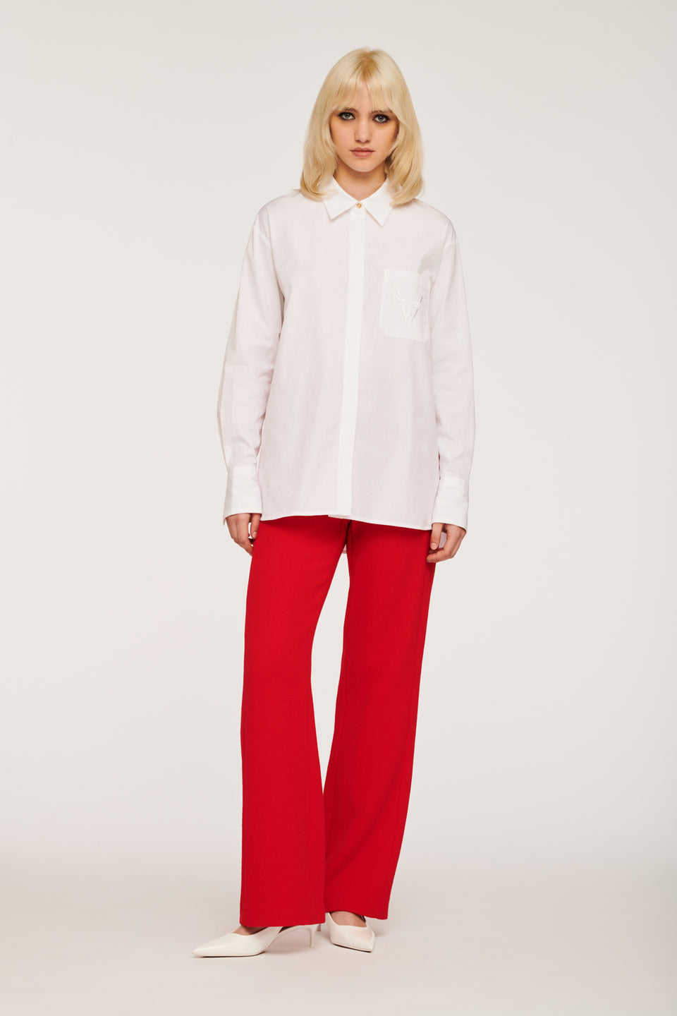 Chemise popeline blanche