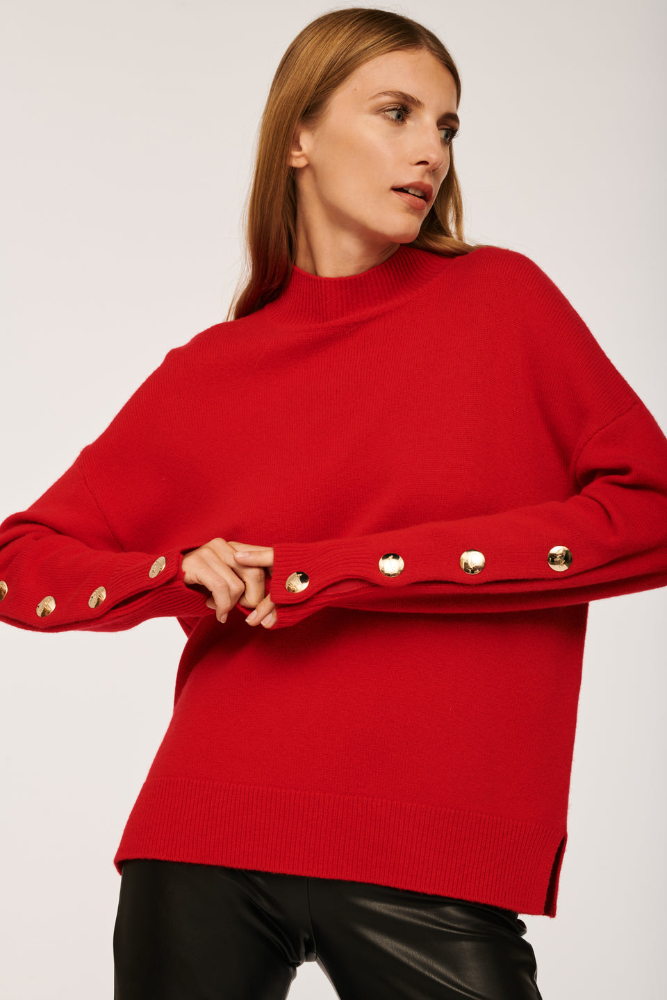 Pull col cheminée