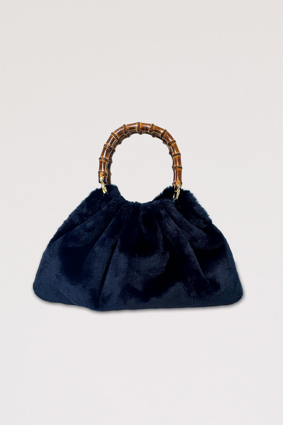 Sac bambou en fourrure vegan
