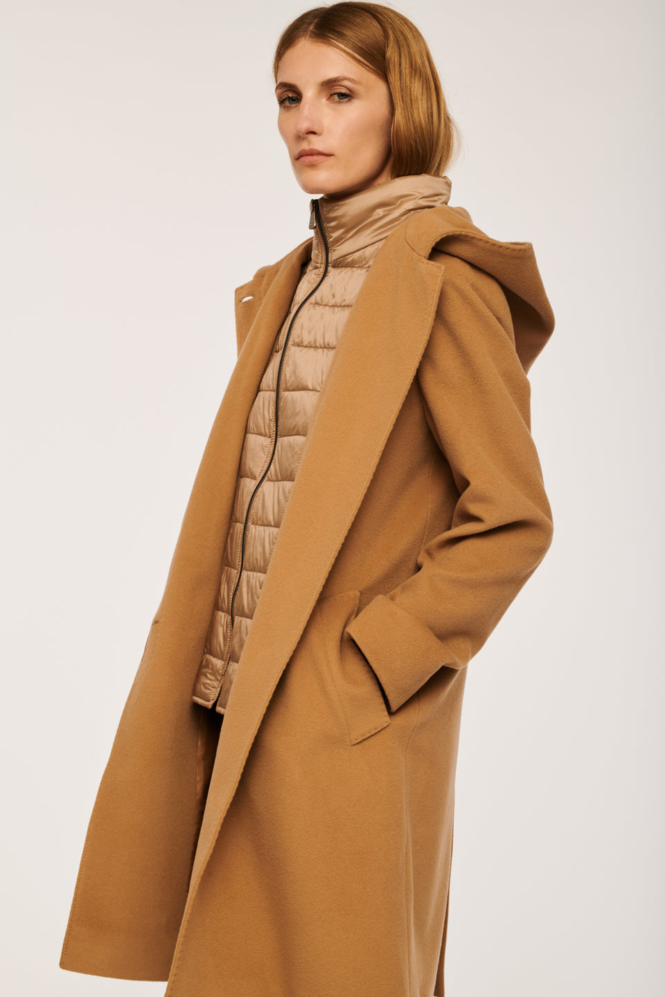 Manteau à capuche