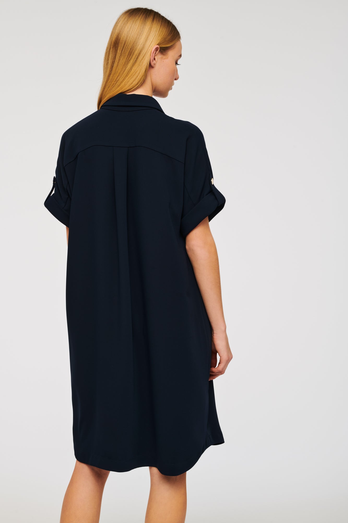 Microfibre polo dress