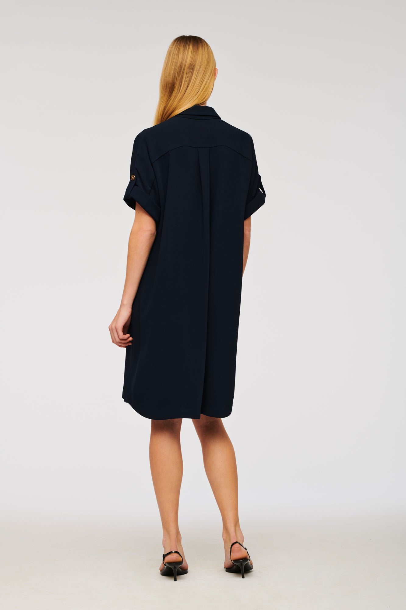 Microfibre polo dress