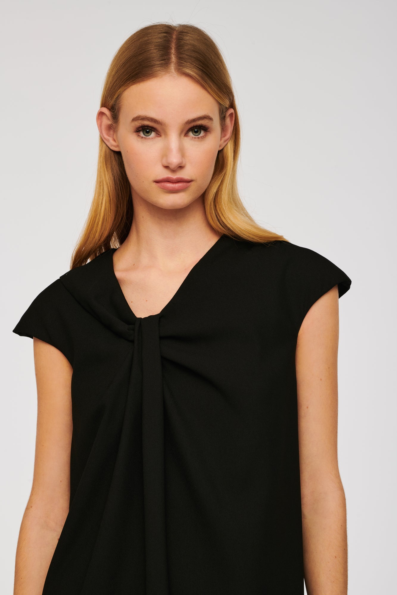 Rippling cocktail dress