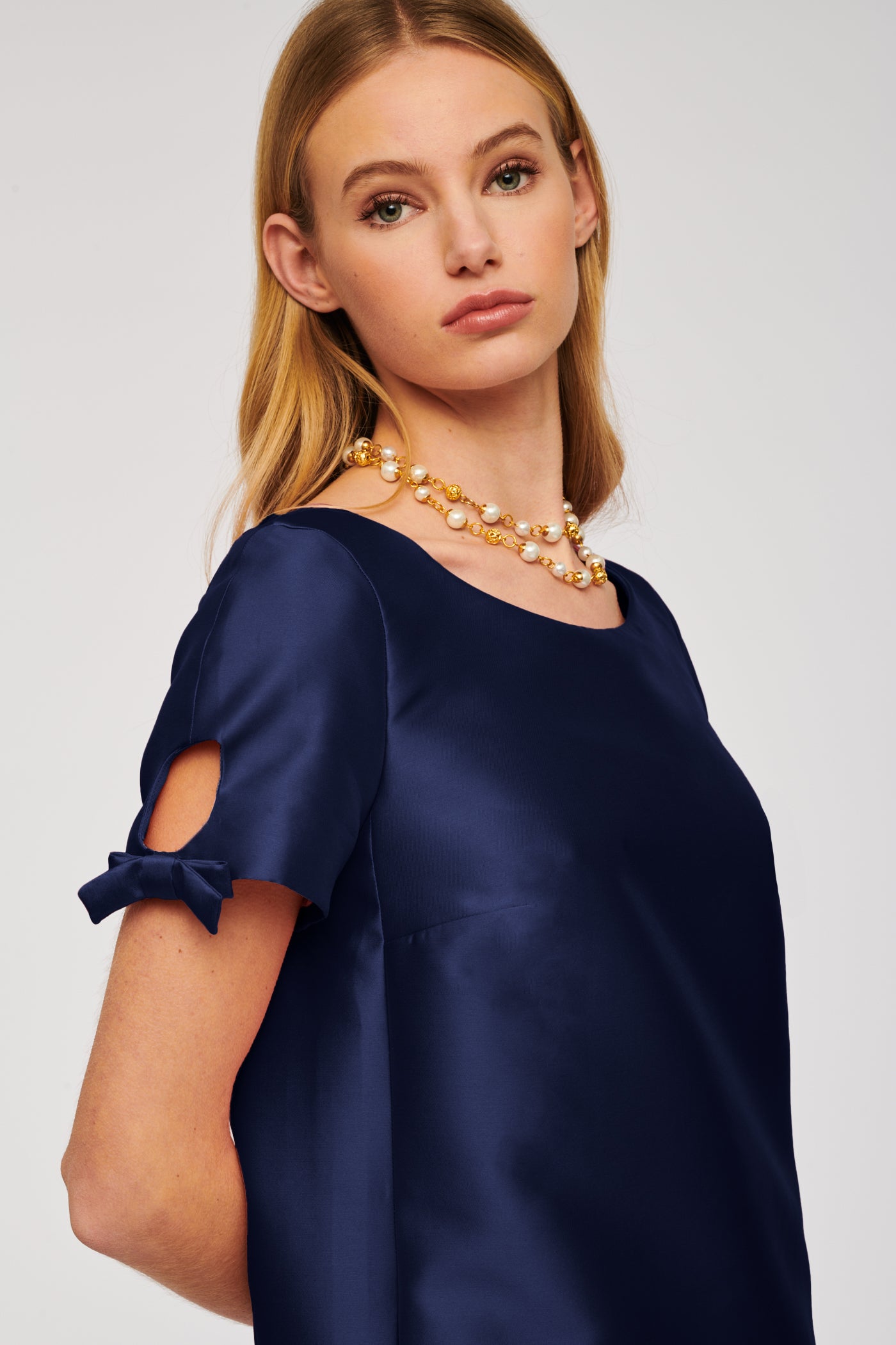 Taffeta cocktail dress