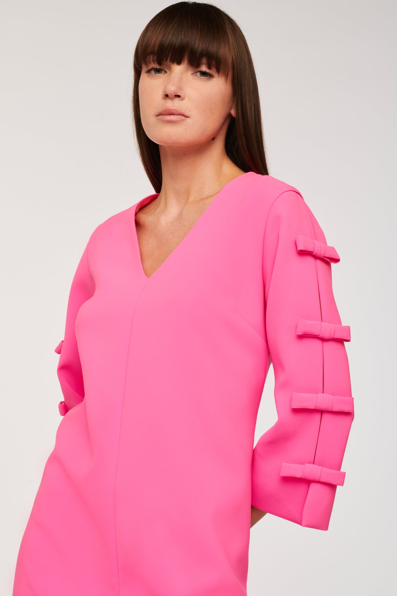 Cocktail dress with bows