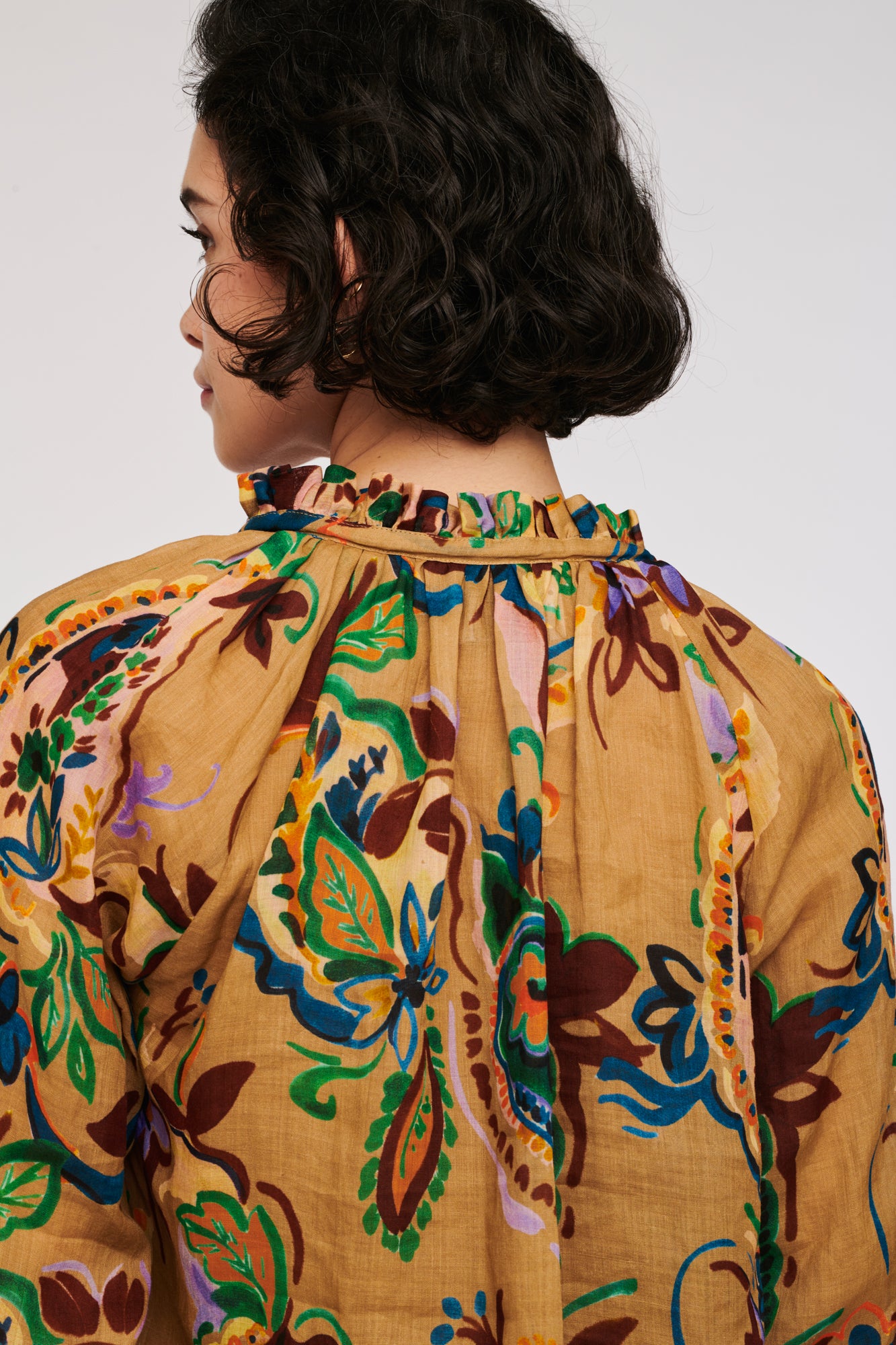 Blouse imprimée bohème