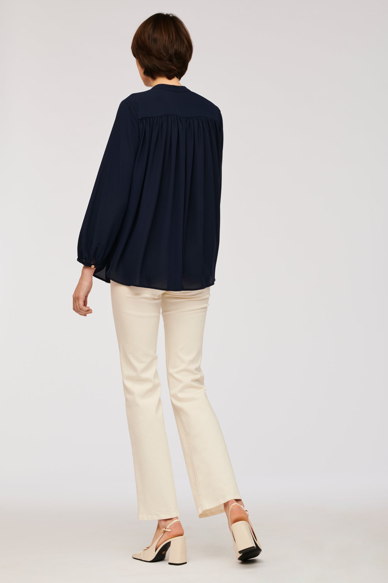 Blouse fluide manches longues