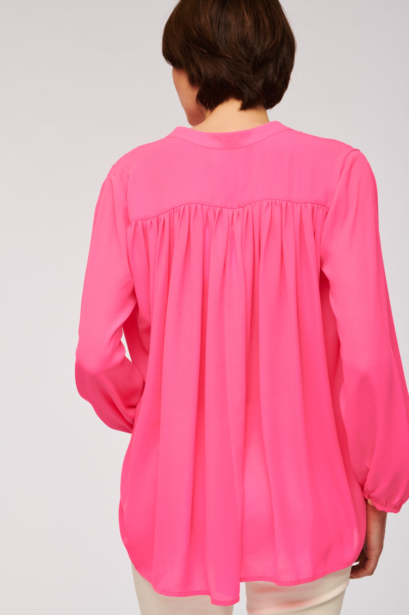 Blouse fluide manches longues