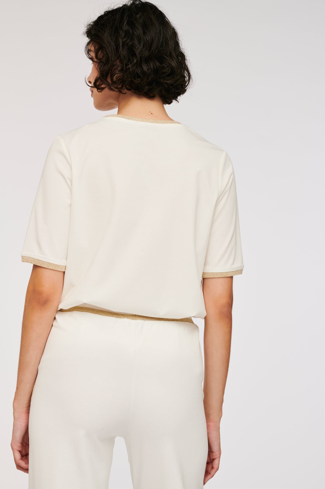 Two-tone logo T-shirt