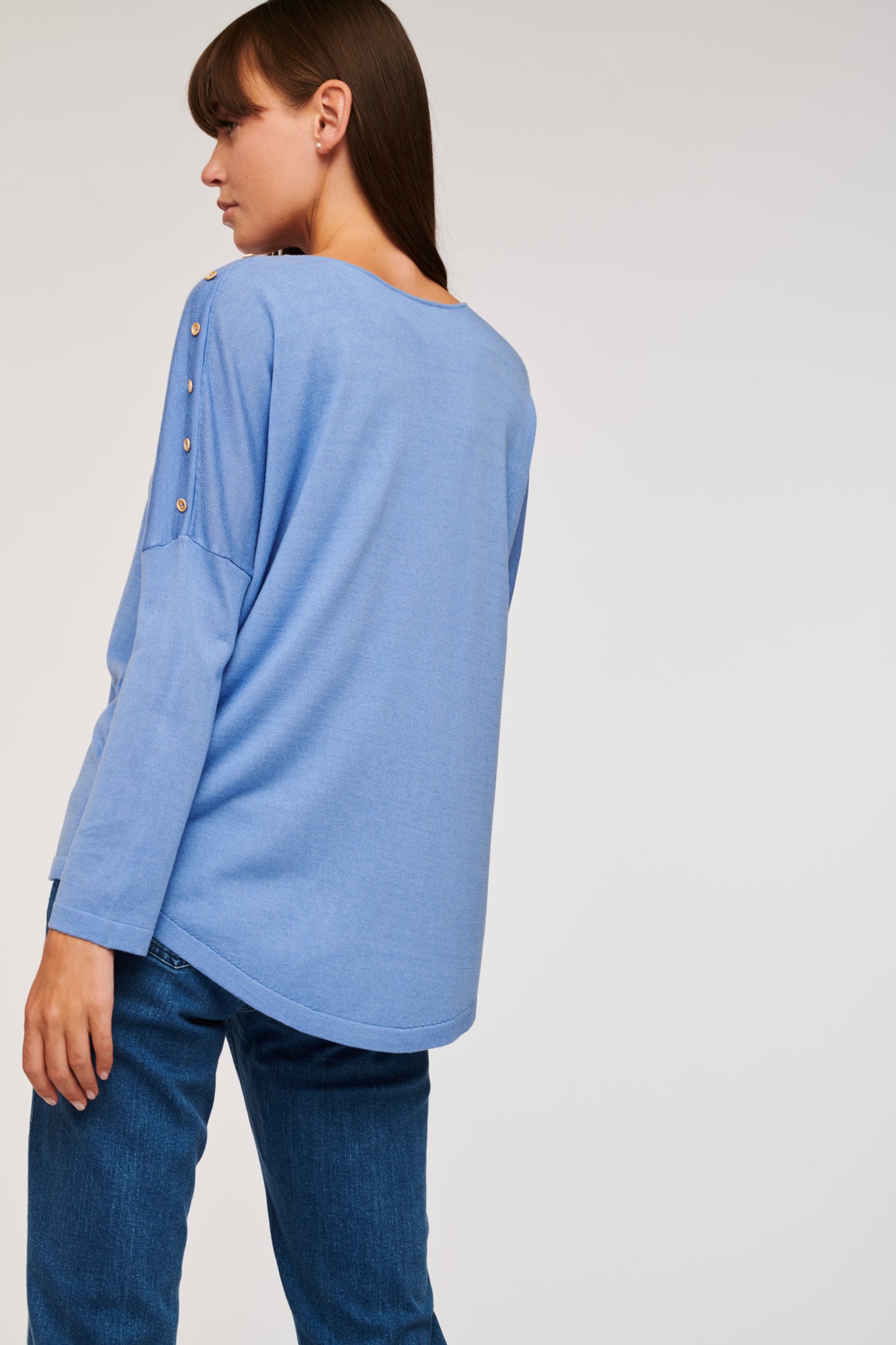 Silk and cashmere boat-neck pullover