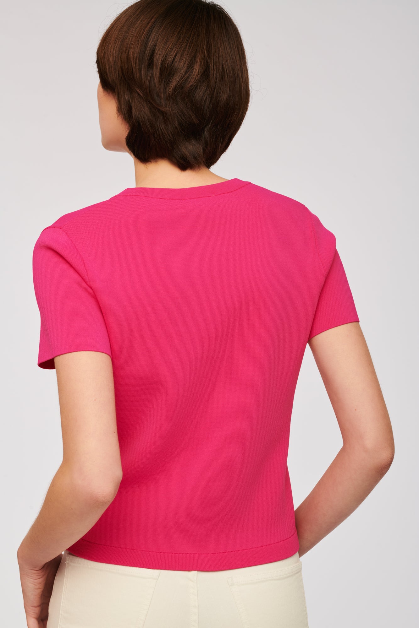 Short-sleeved jumper