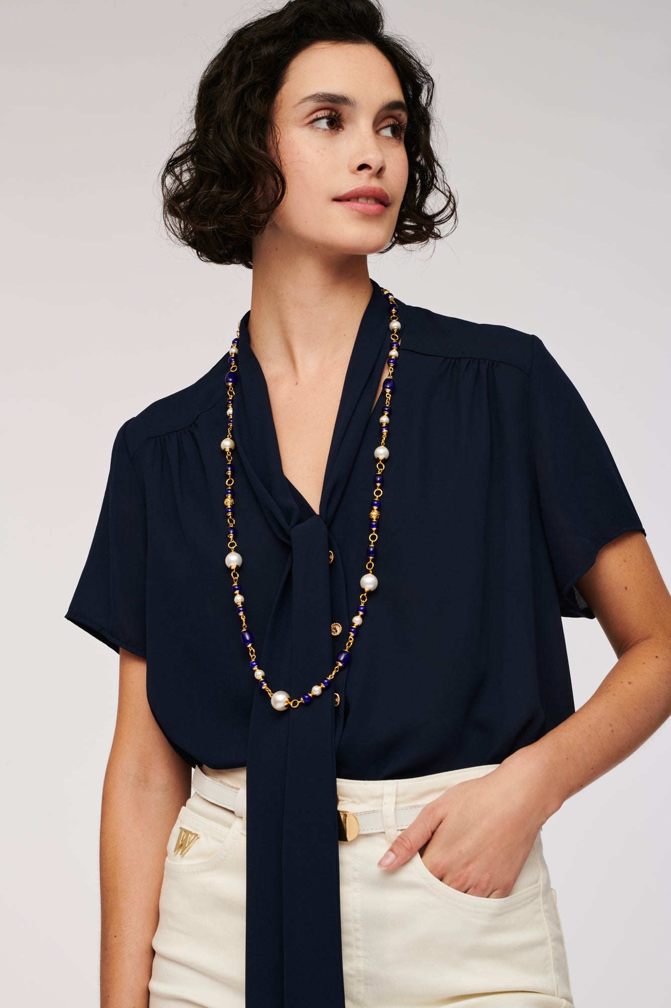 Jupe Mi-longue Taille À Pinces Marron Weill Femme - 2566129-marron