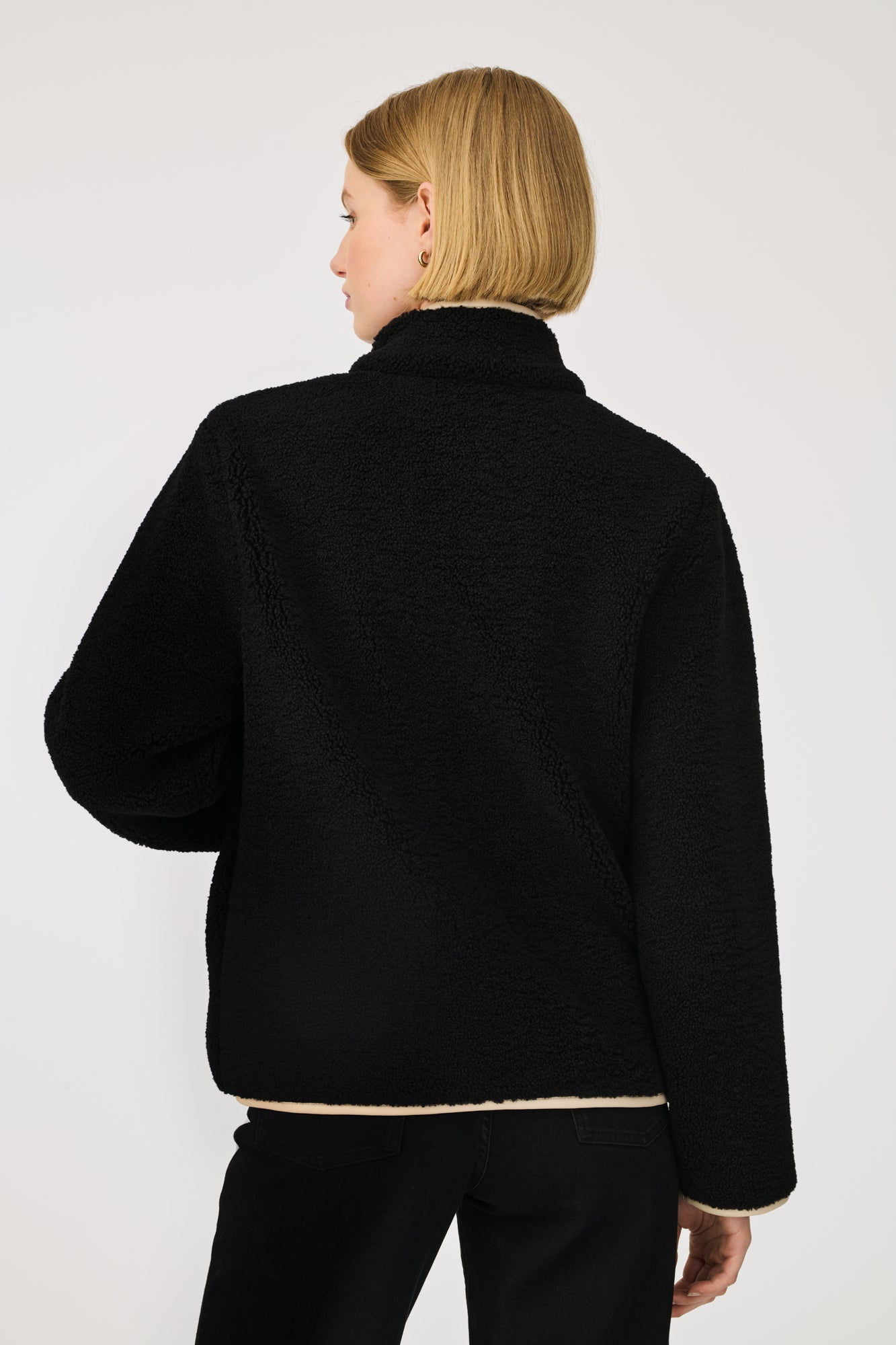 Blouson bi-matière