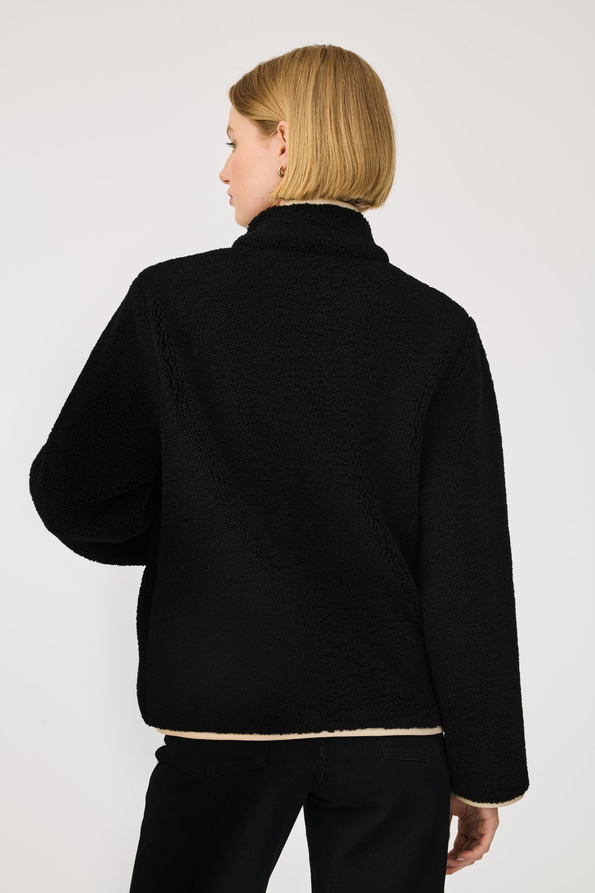 Blouson bi-matière