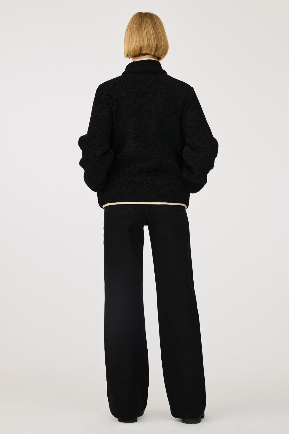 Blouson bi-matière