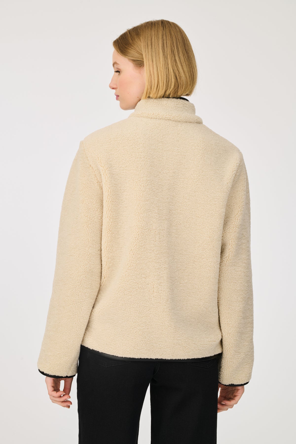 Blouson bi-matière