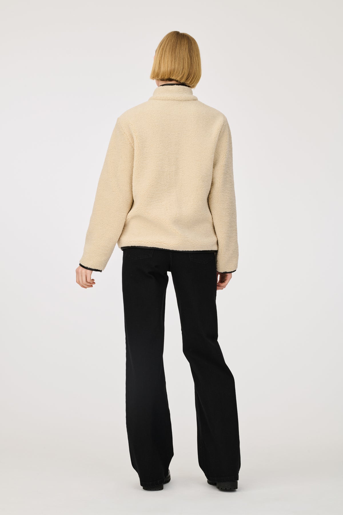 Blouson bi-matière