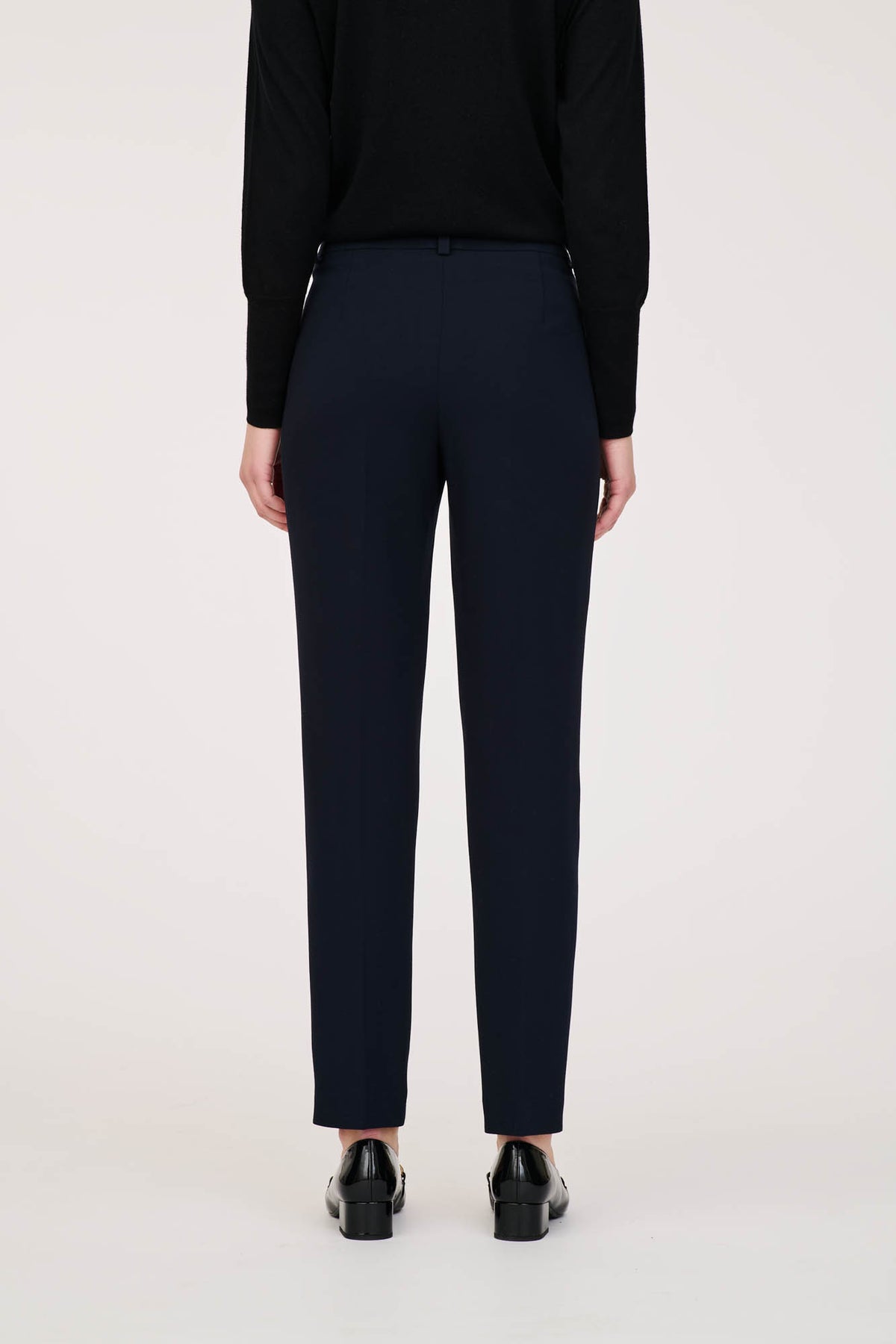 Microfibre cigarette trousers