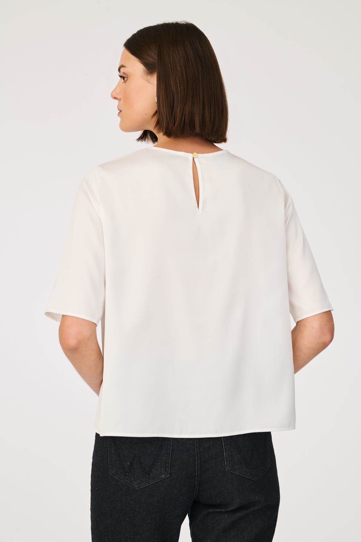 Satin top