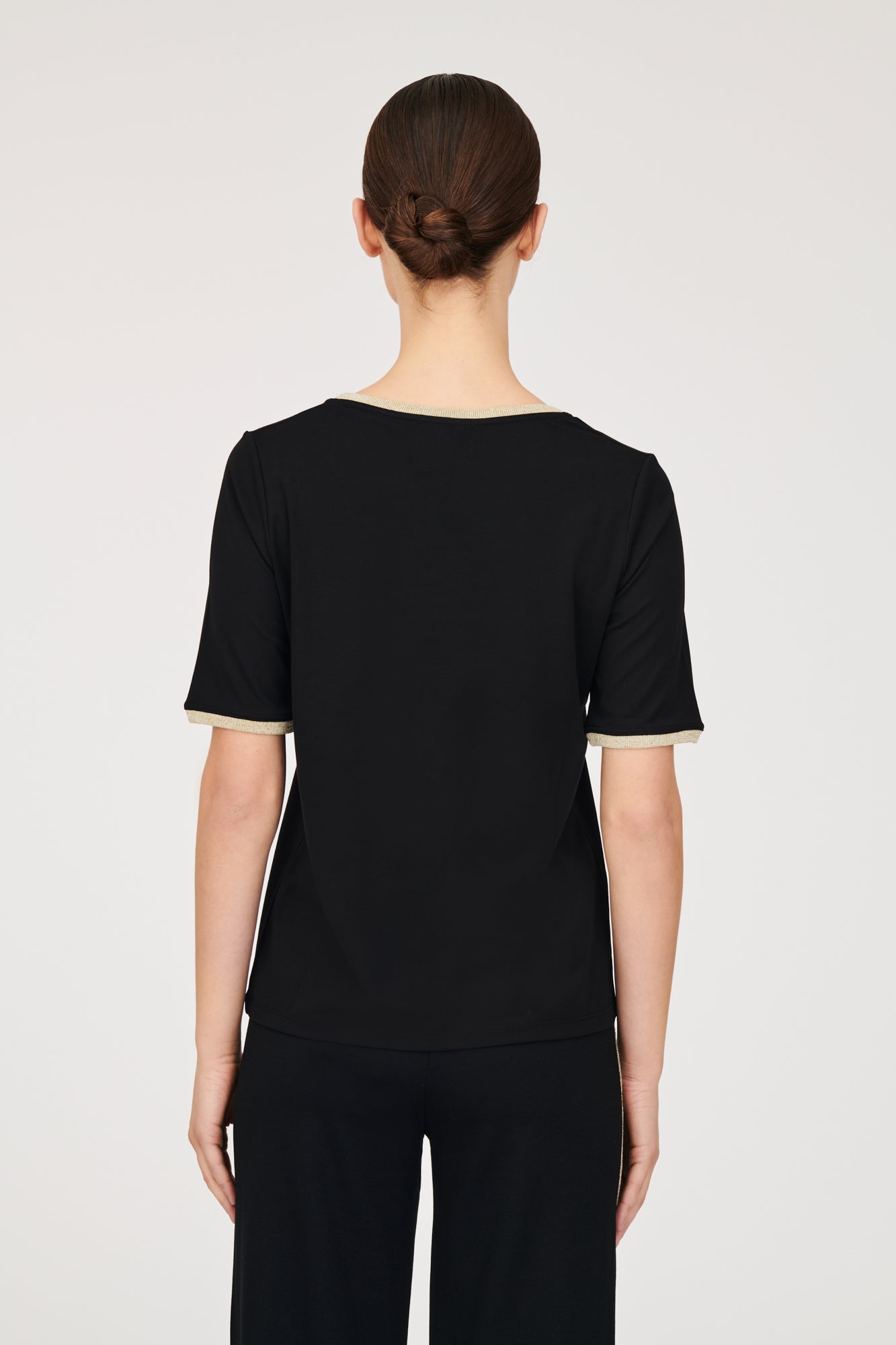 T-shirt logo bicolore