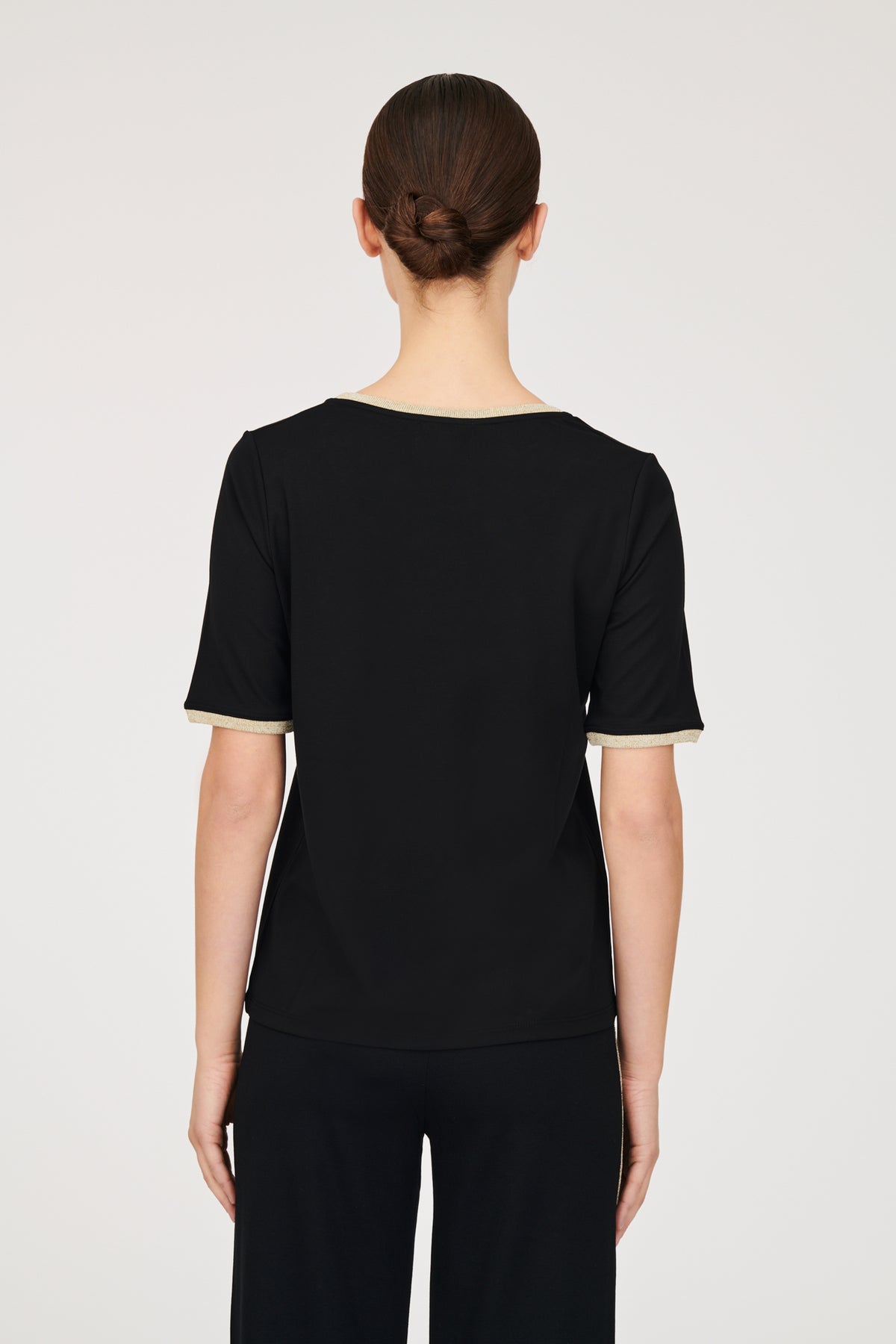T-shirt logo bicolore