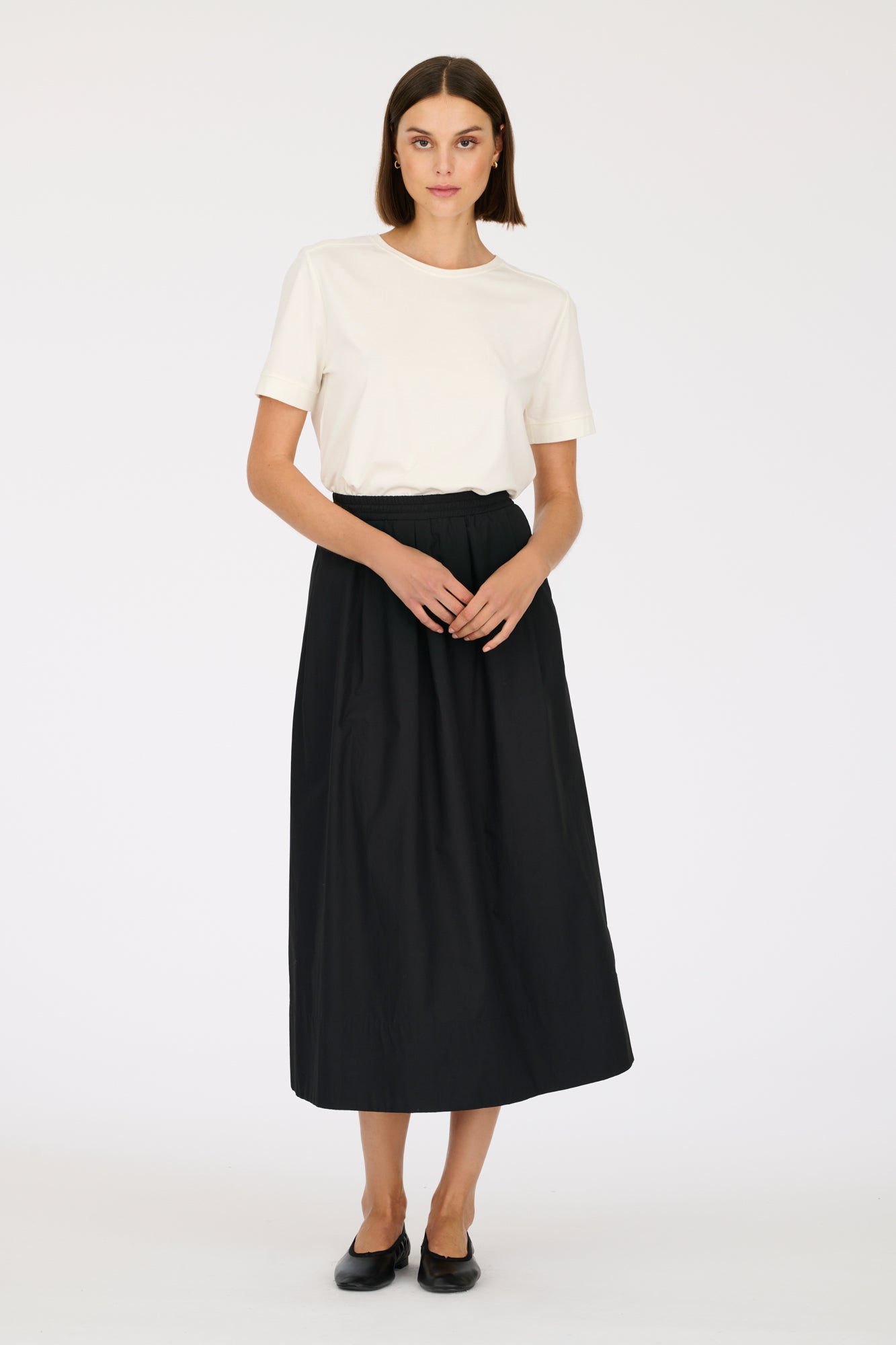Long cotton skirt