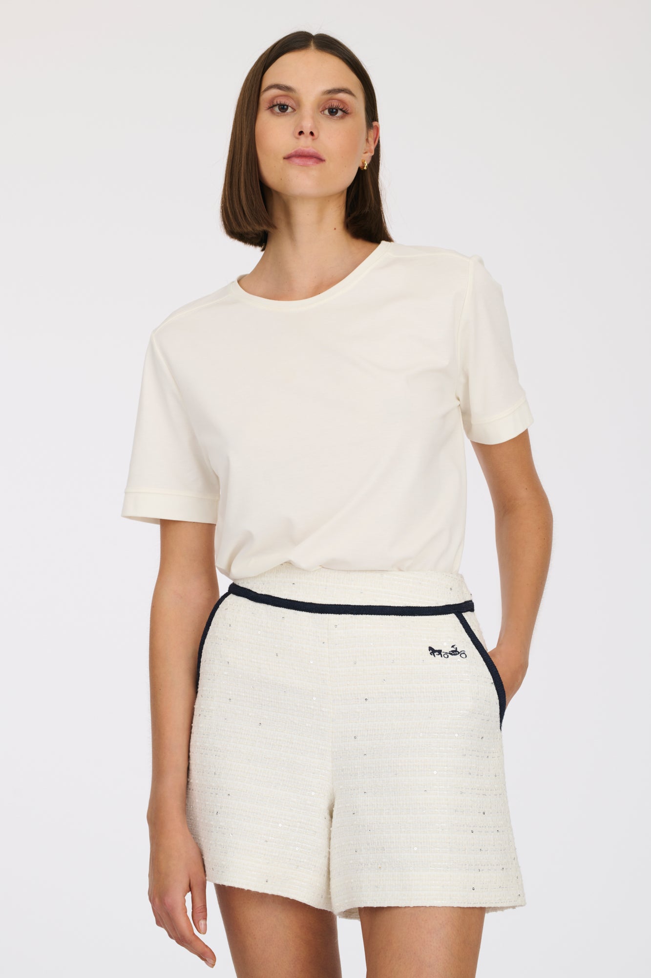 weill Short en tweed
