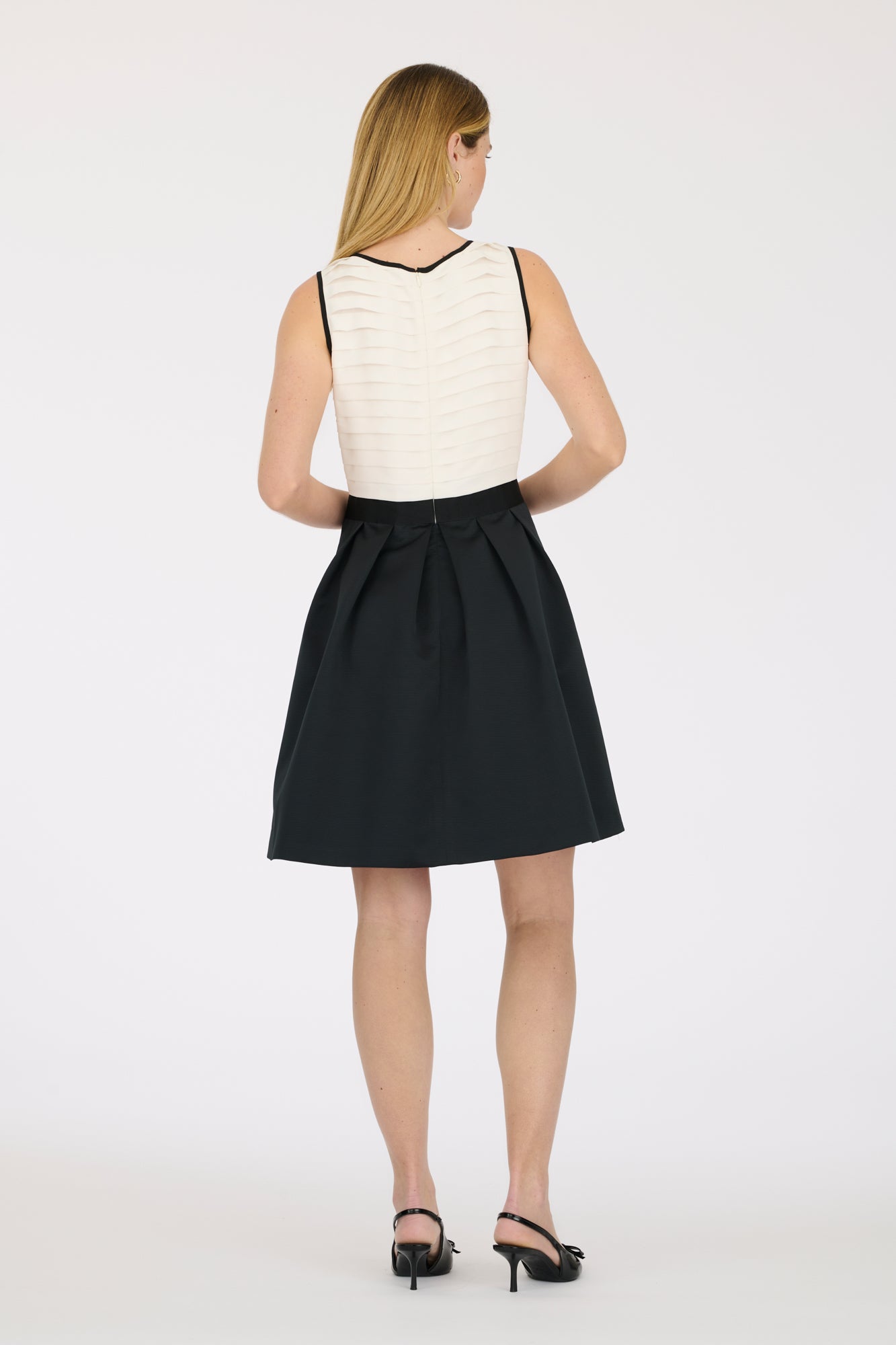 Two-tone cocktail dress