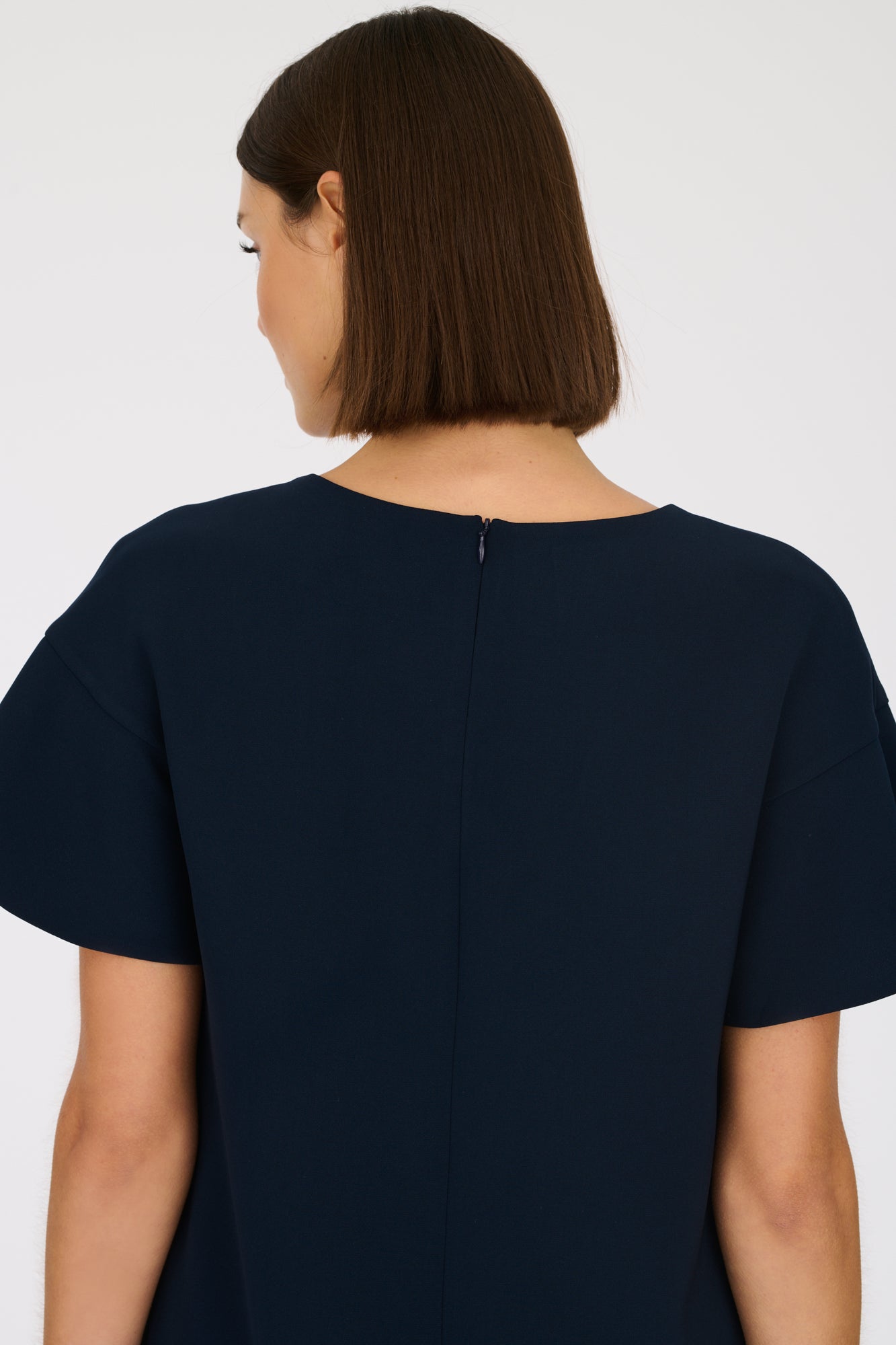 Cocktail dress with jewellery buttons