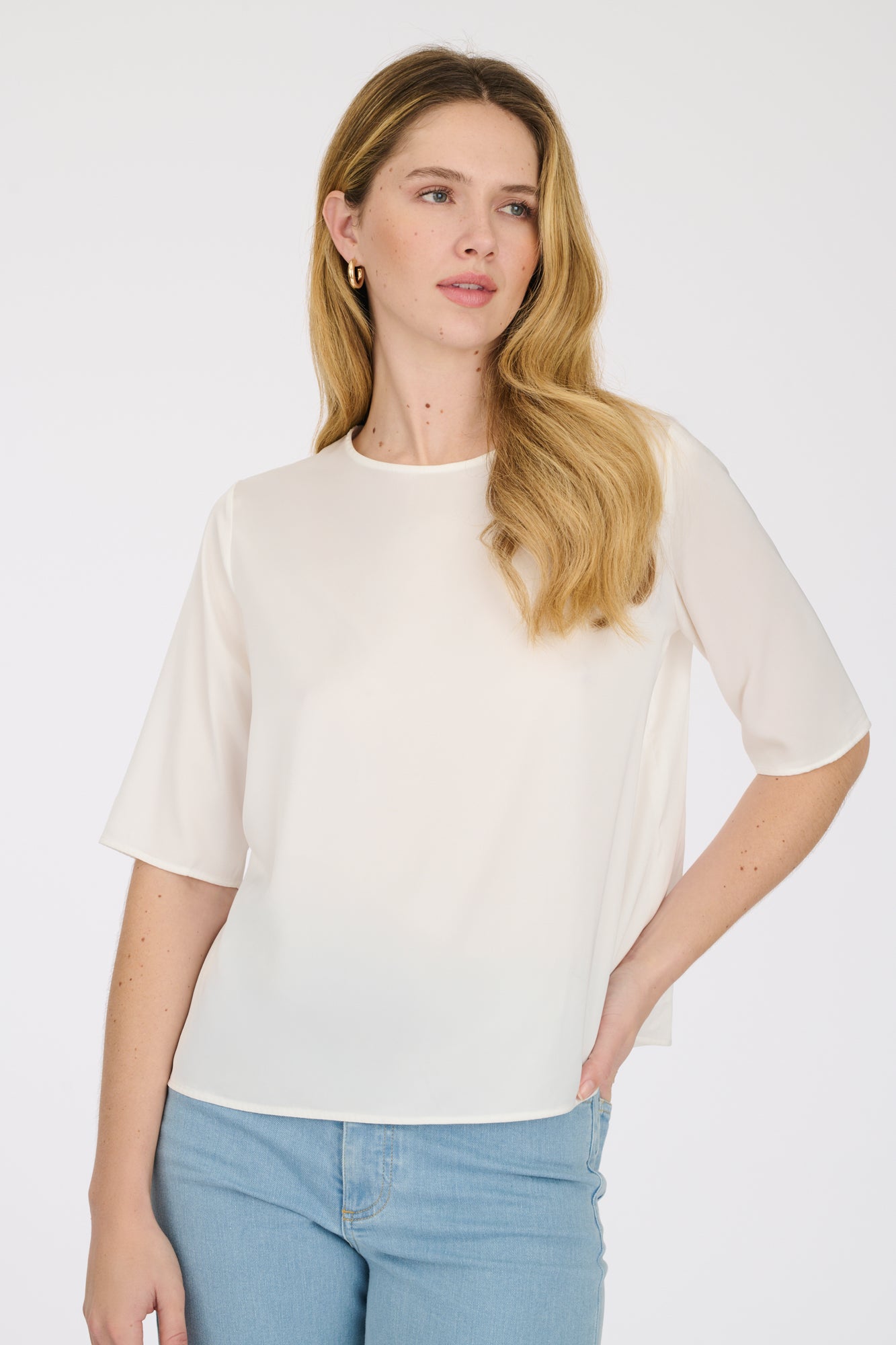 weill Top en satin