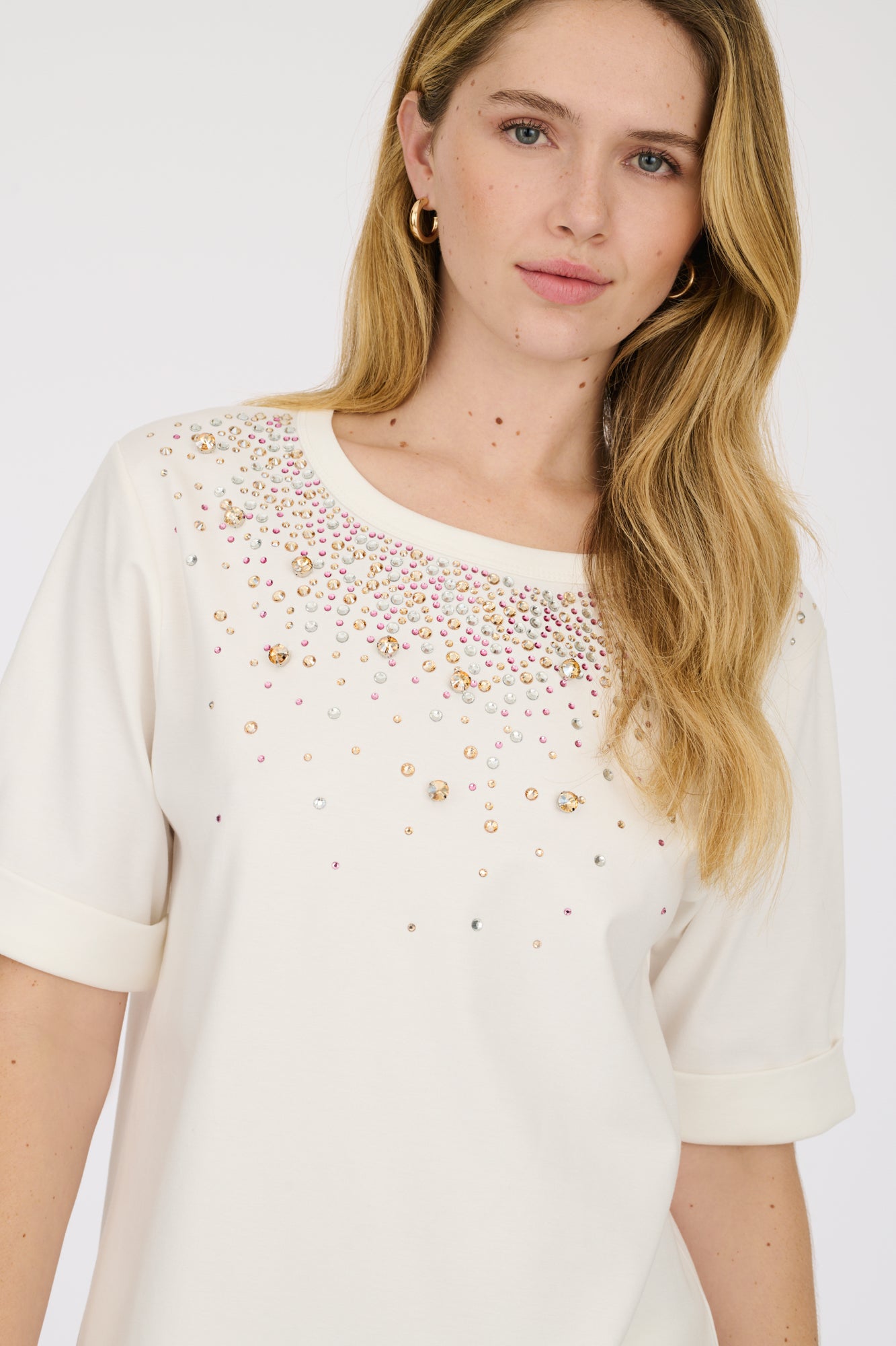 Rhinestone T-shirt