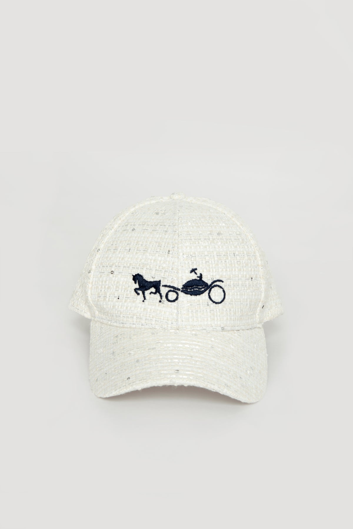 Casquette en tweed