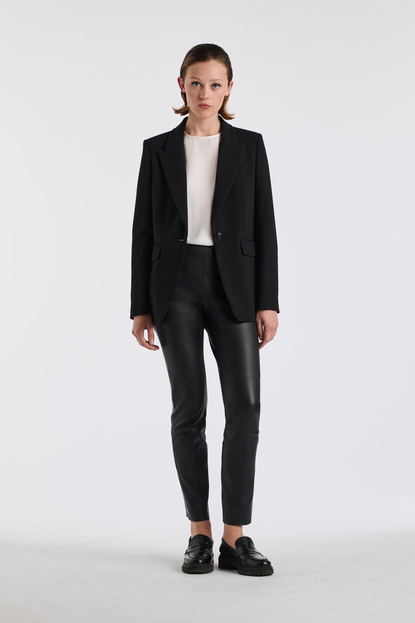 Blazer en microfibre