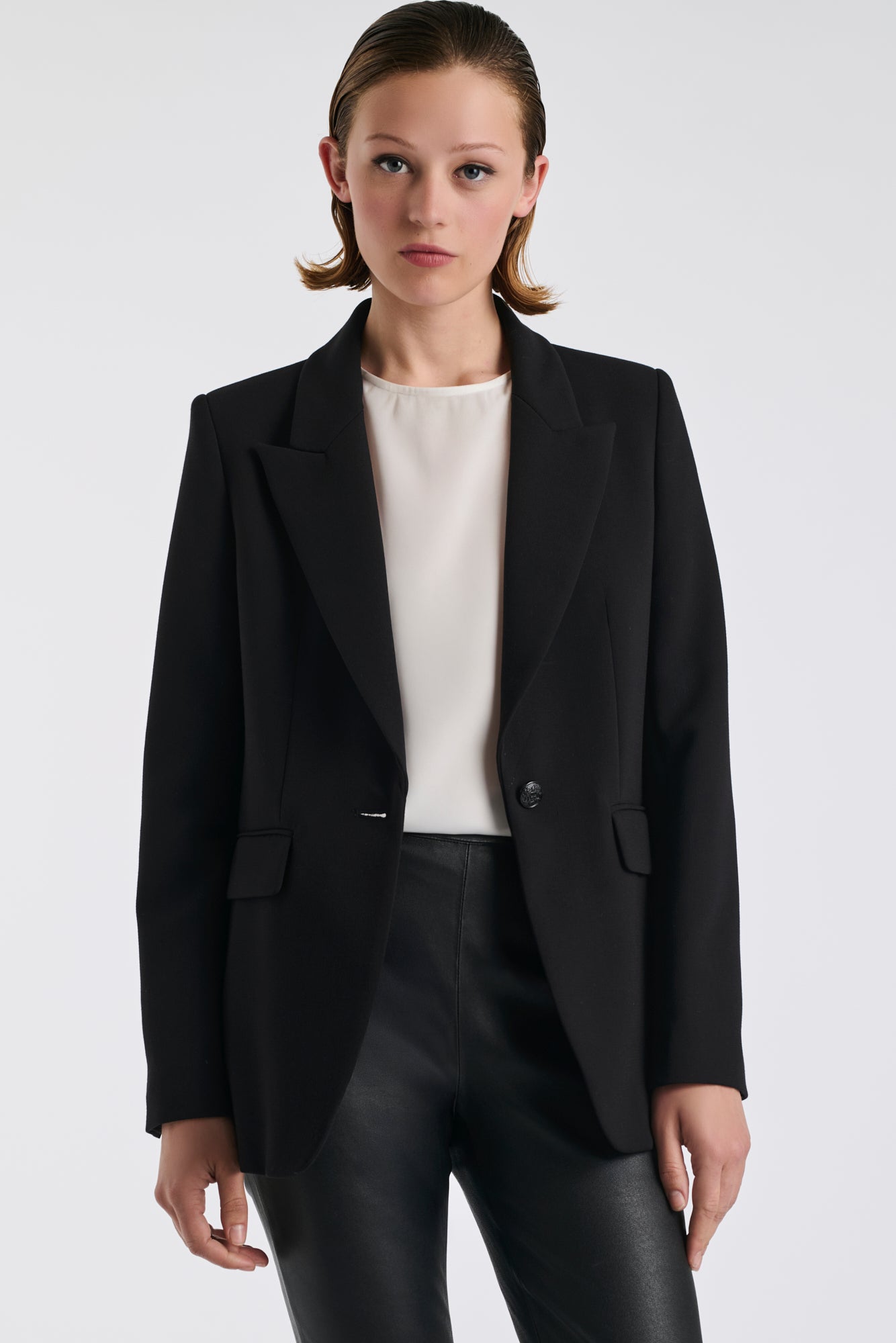 Blazer en microfibre