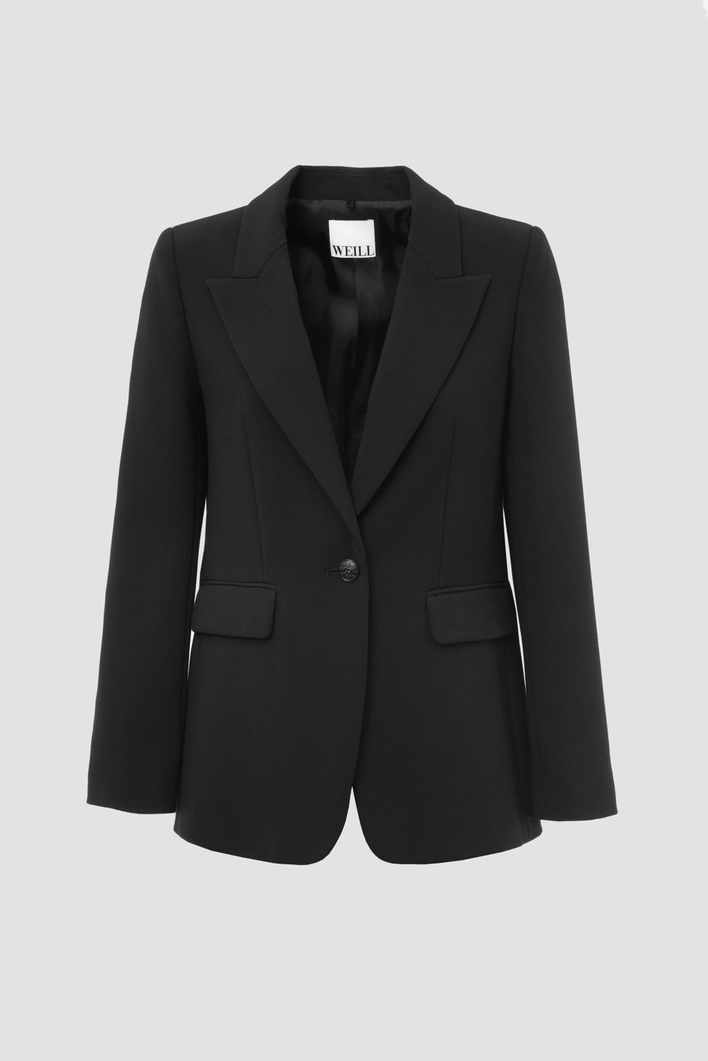 Blazer en microfibre
