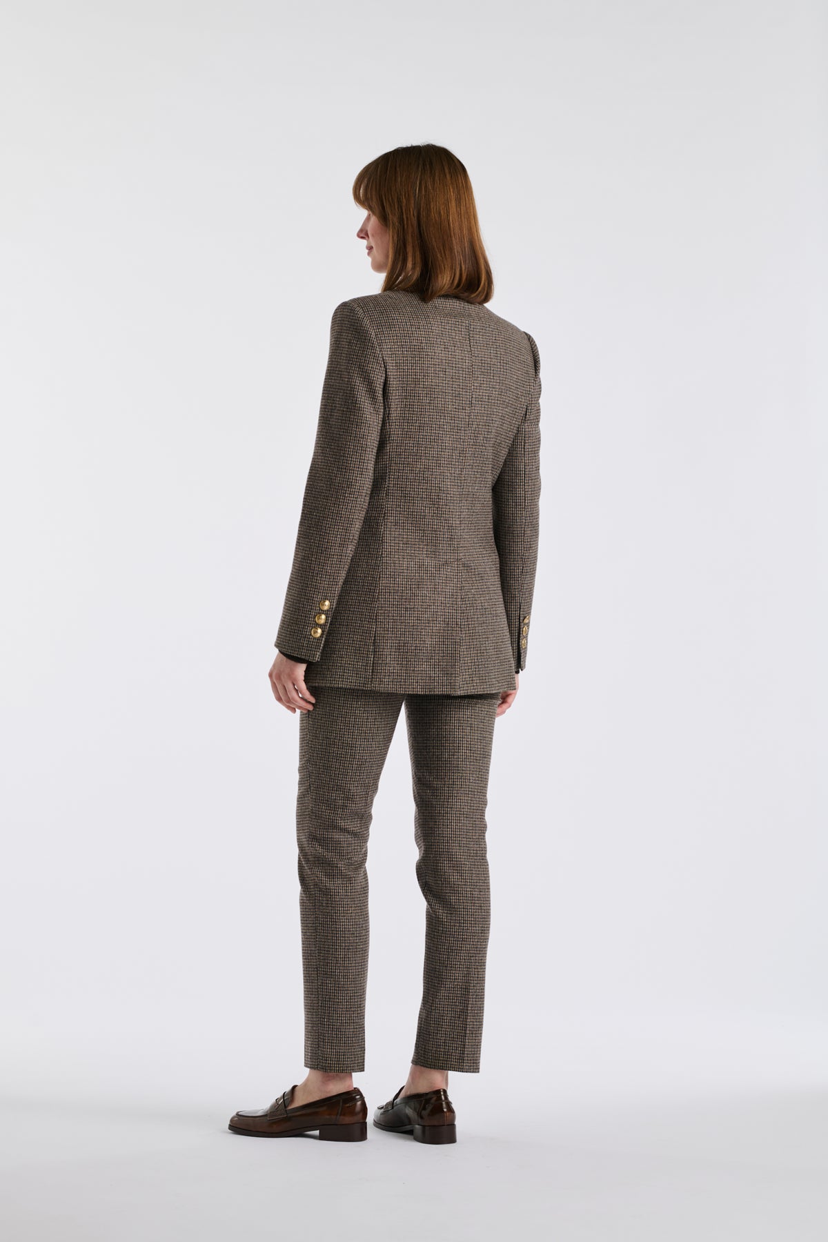 Blazer à carreaux