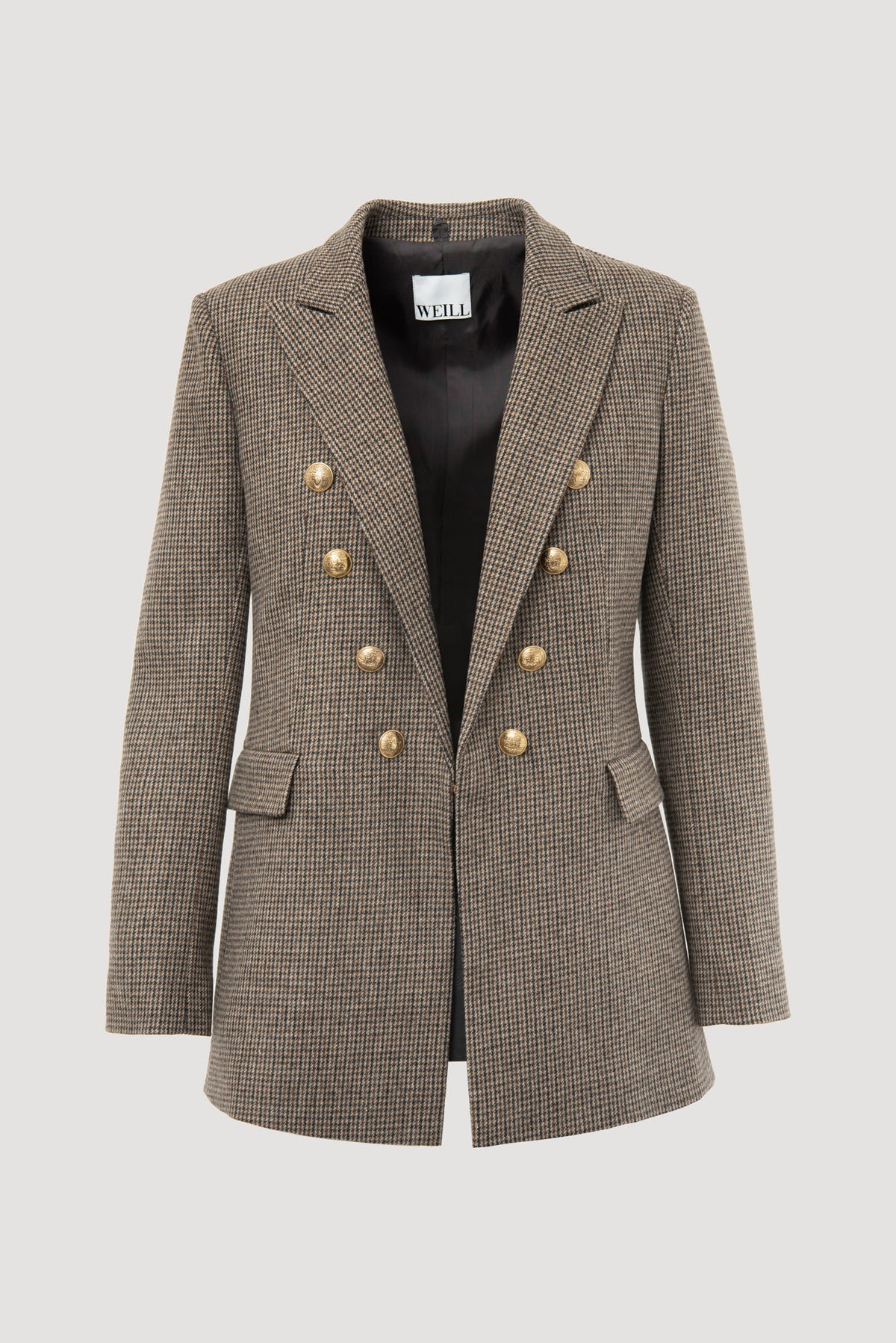 Blazer à carreaux