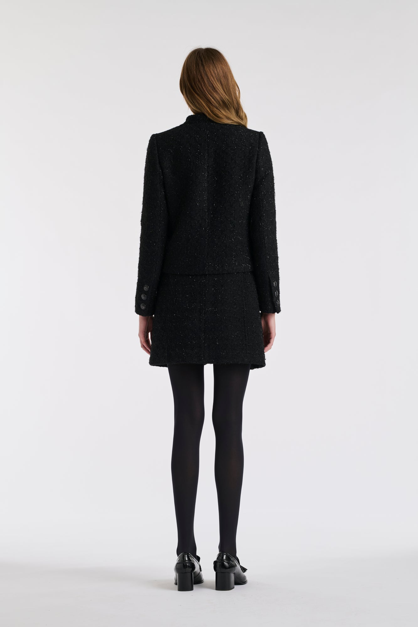 Veste en tweed esprit officier