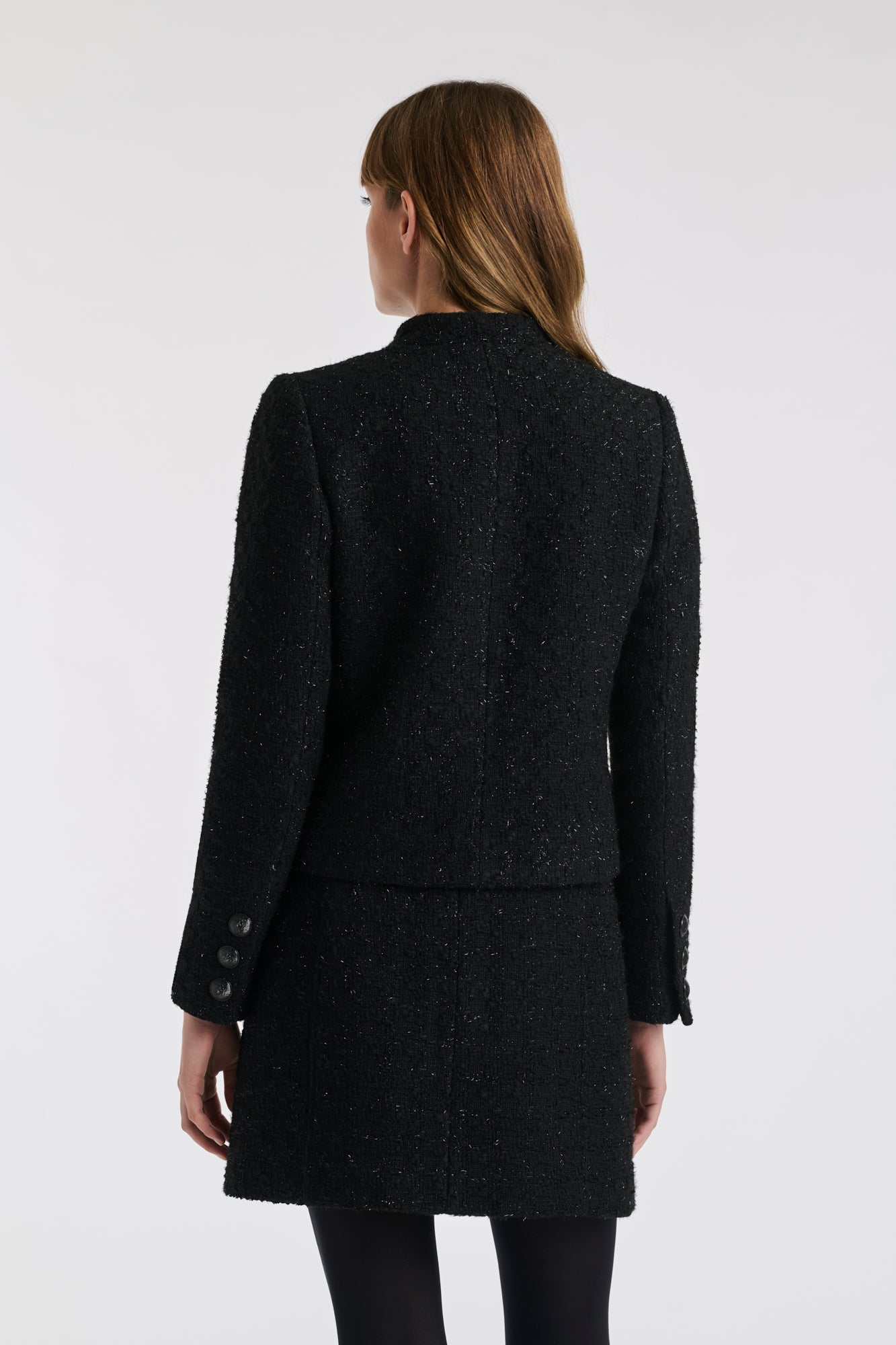 Veste en tweed esprit officier