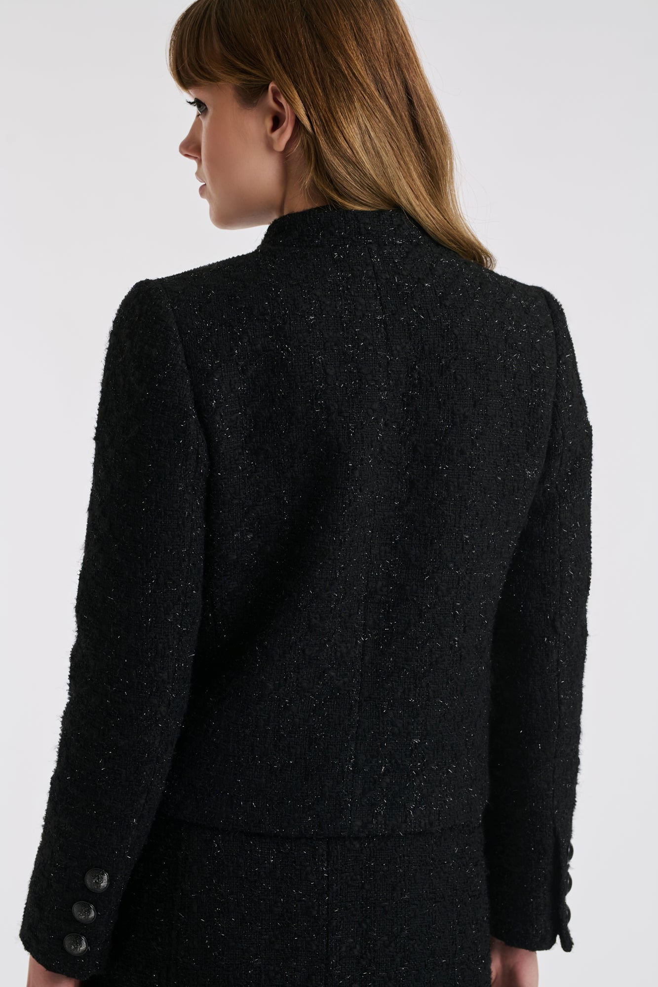 Veste en tweed esprit officier