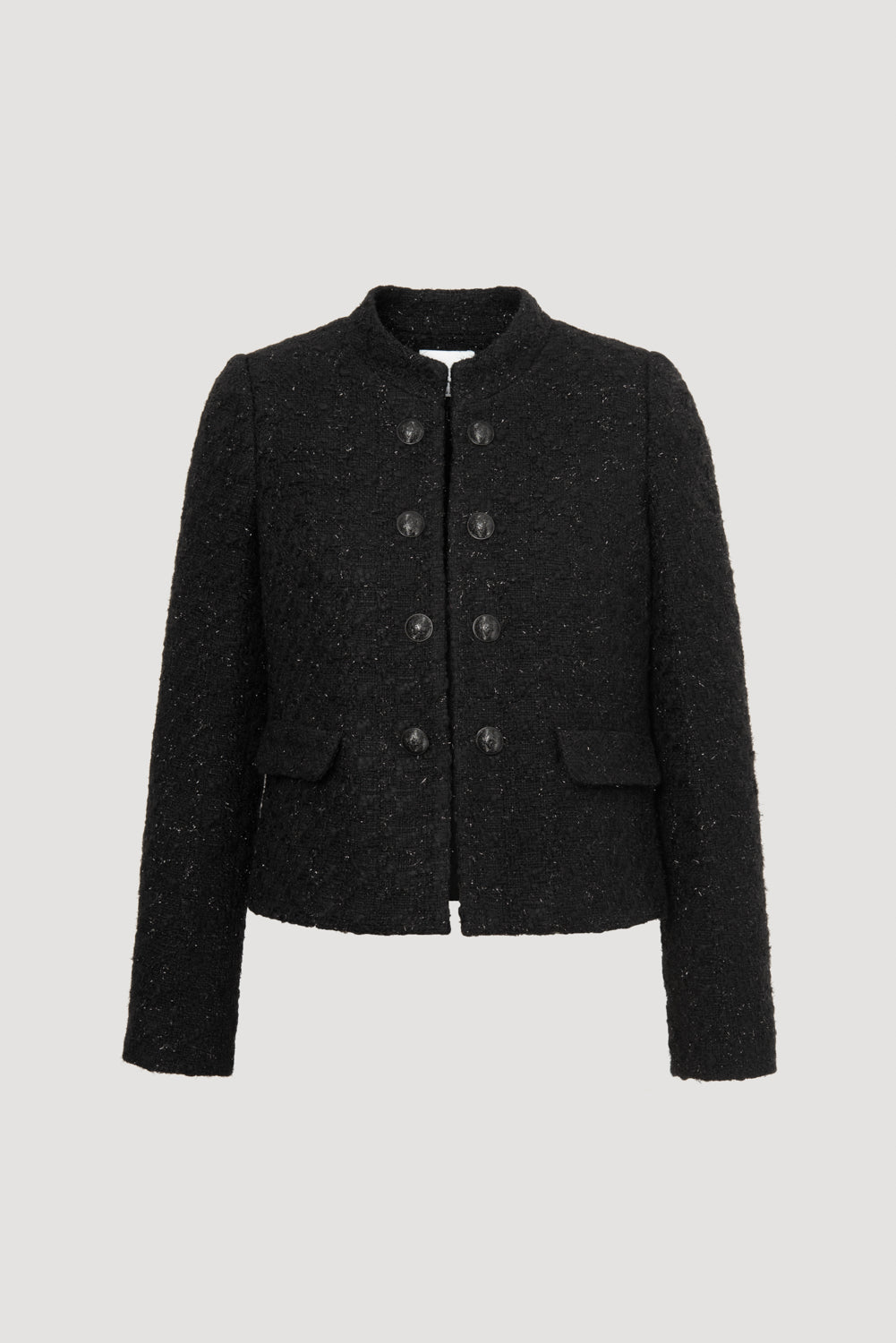 Veste en tweed esprit officier